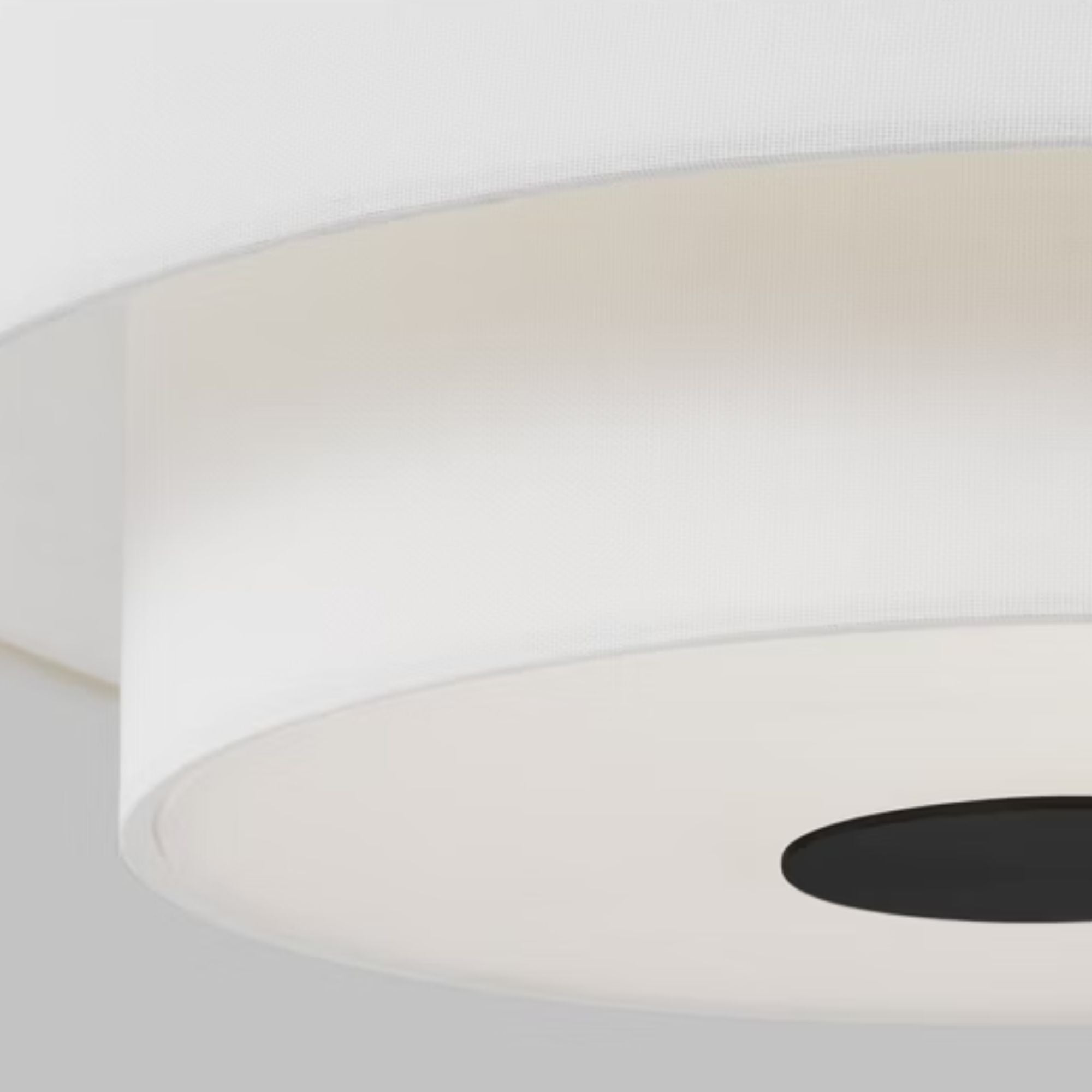 Sawyer 18" 3-Light Flush Mount, Midnight Black Finish