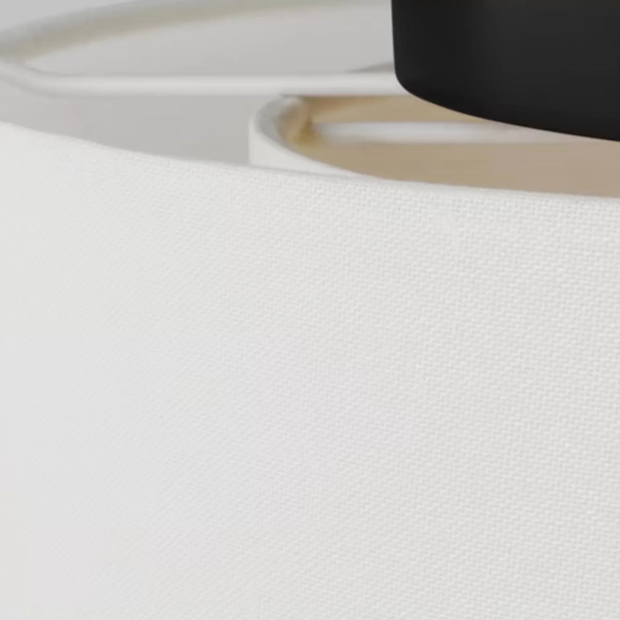 Visual Comfort Studio - Sawyer 18" 3-Light Flush Mount, Midnight Black Finish | Bees Lighting