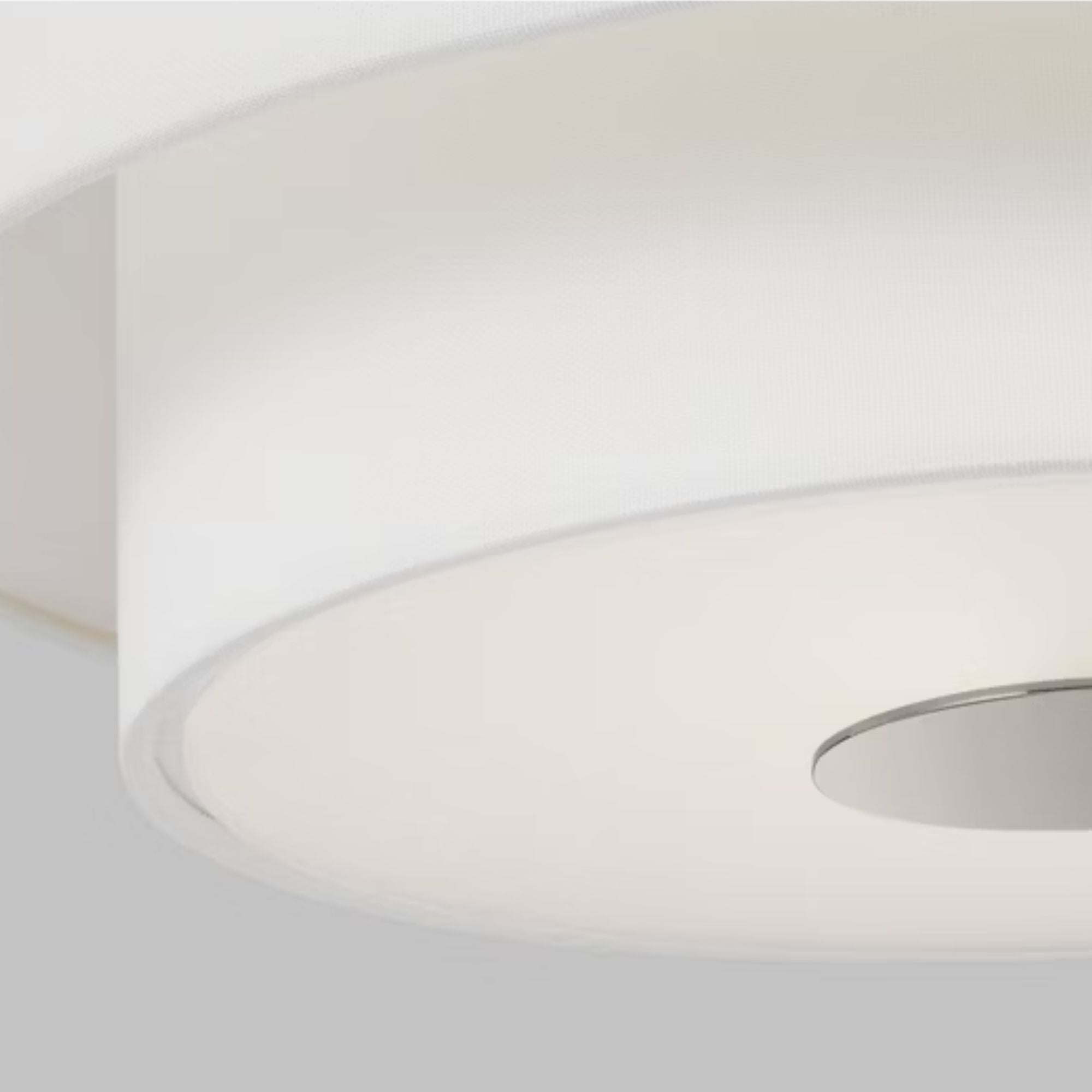 Sawyer 18" 3-Light Flush Mount, Polished Nickel Finish