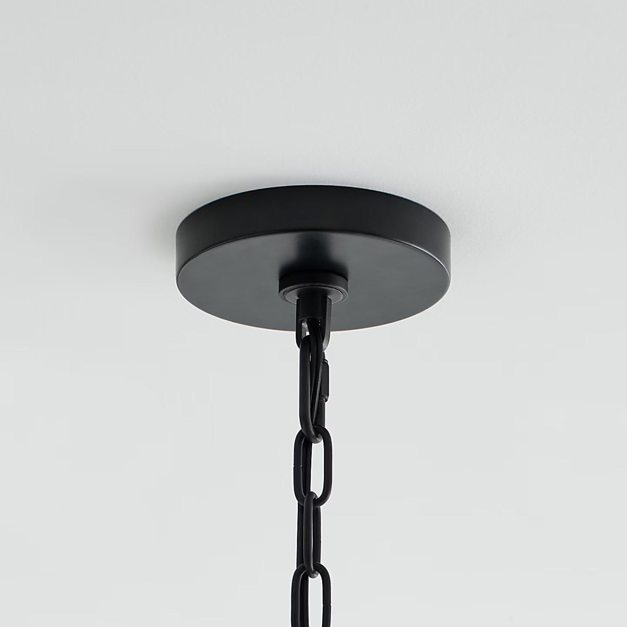 Stassi 32" 4-Light Medium Chandelier, Aged Iron Finish