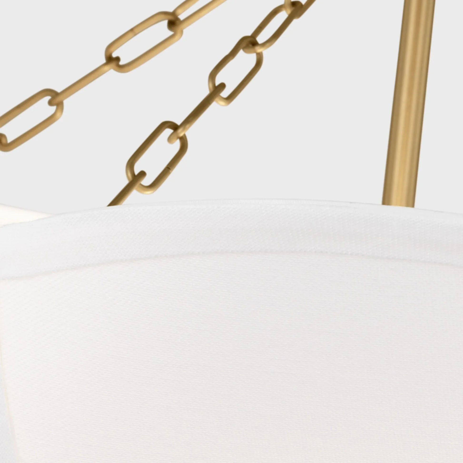 Visual Comfort Studio - Stassi 19" 2-Light Medium Semi Flush Mount, Burnished Brass Finish | Bees Lighting