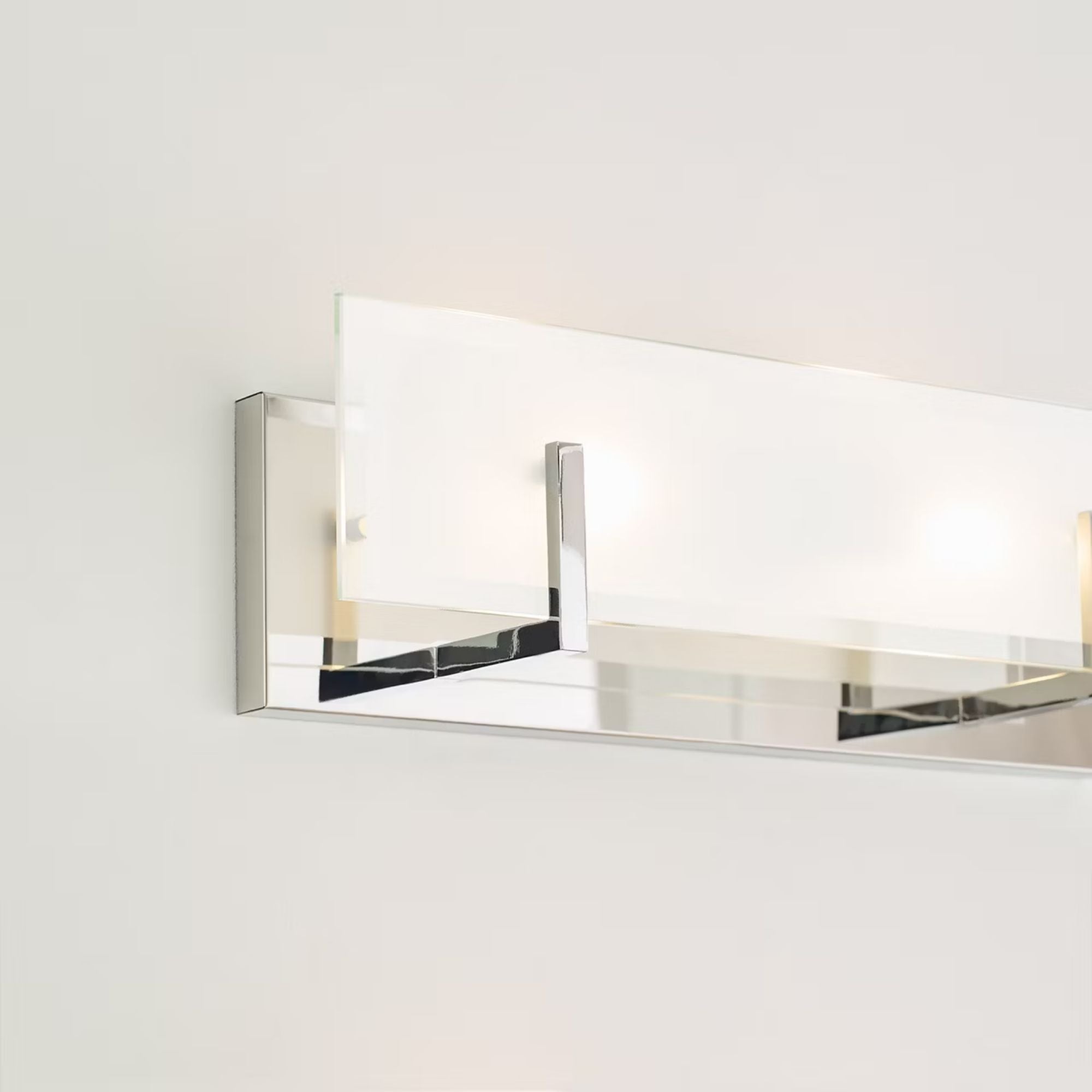 Syll 18" 2-Light LED Bathroom Vanity, Chrome Finish