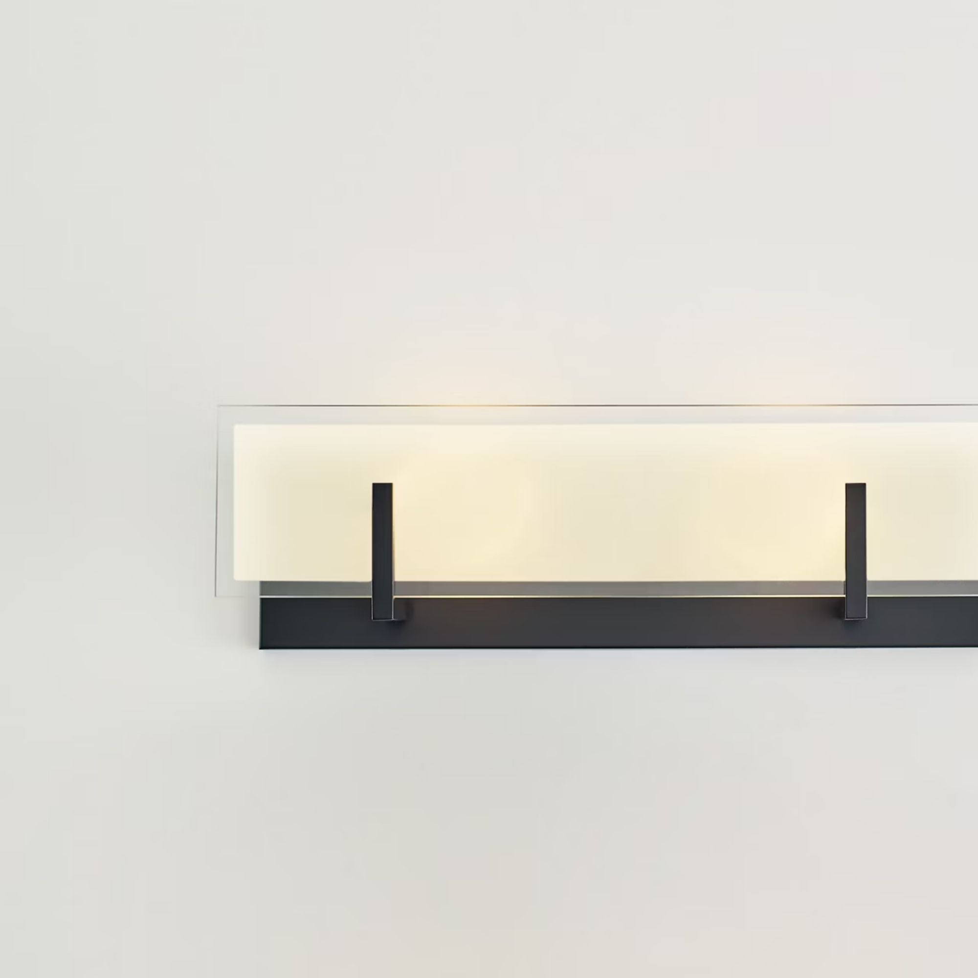 Syll 18" 2-Light LED Bathroom Vanity, Midnight Black Finish