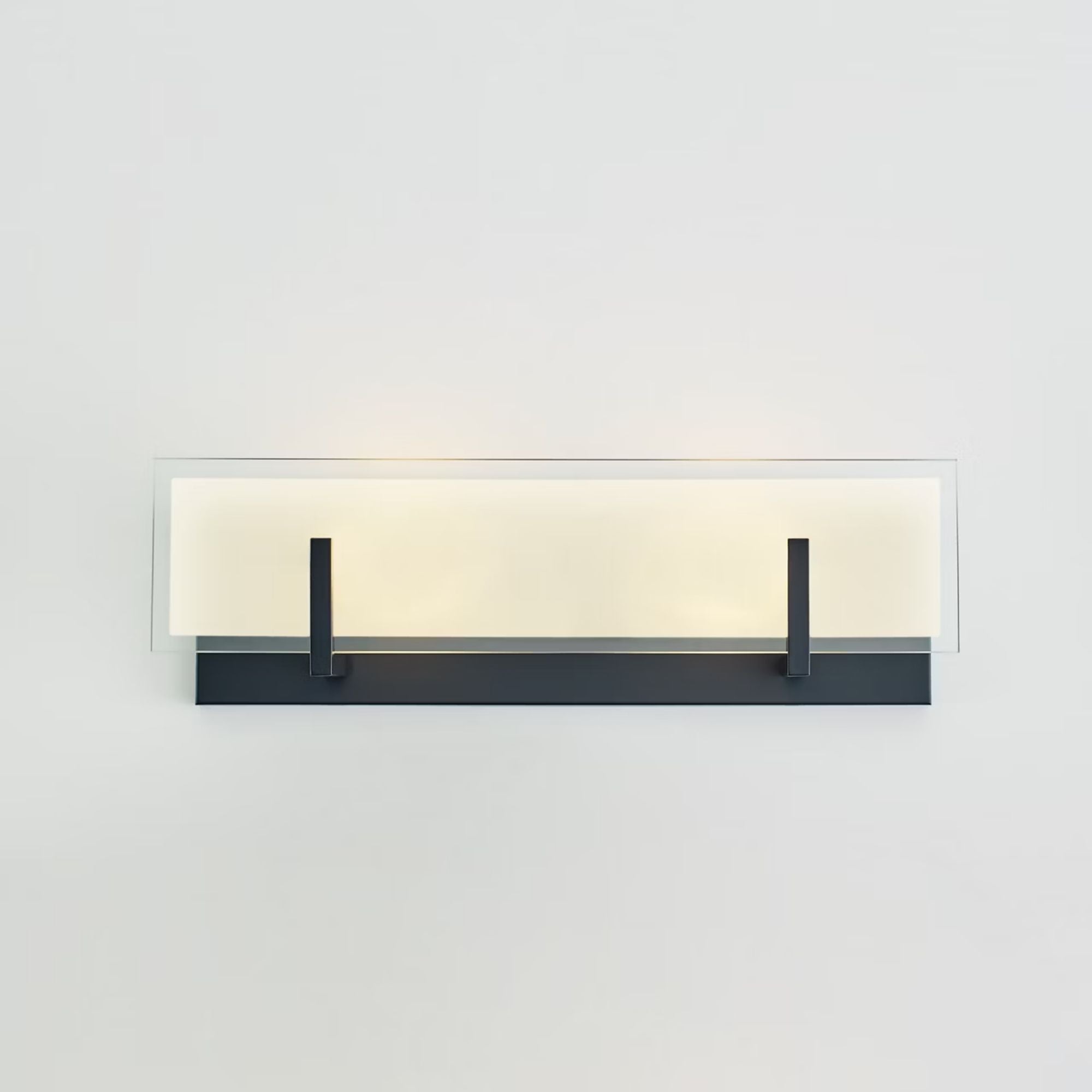 Syll 18" 2-Light LED Bathroom Vanity, Midnight Black Finish