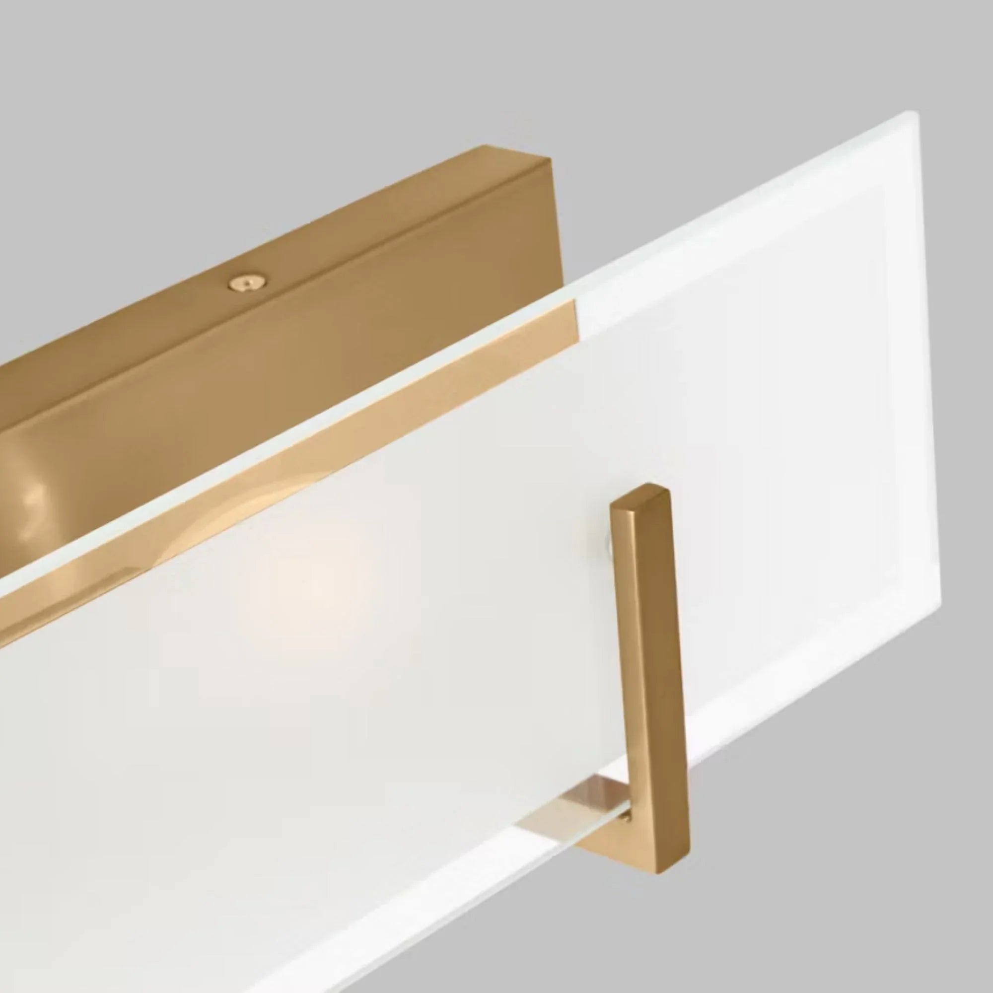 Syll 18" 2-Light LED Bathroom Vanity, Satin Brass Finish