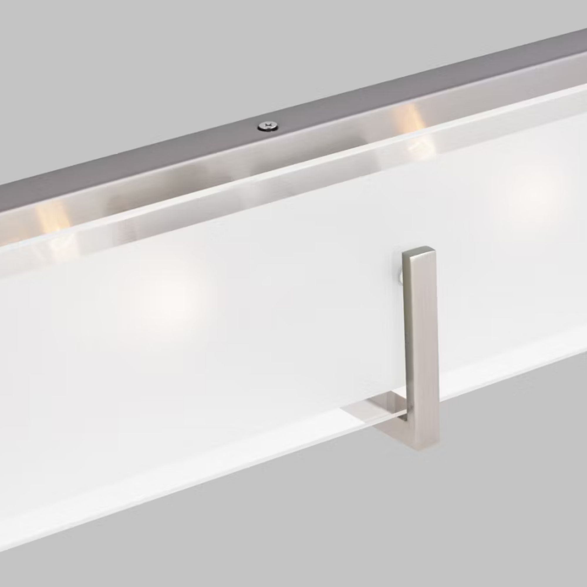 Syll 38" 6-Light Bathroom Vanity, Brushed Nickel Finish
