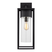Vado 23" X-Large Outdoor Wall Lantern, Black Finish