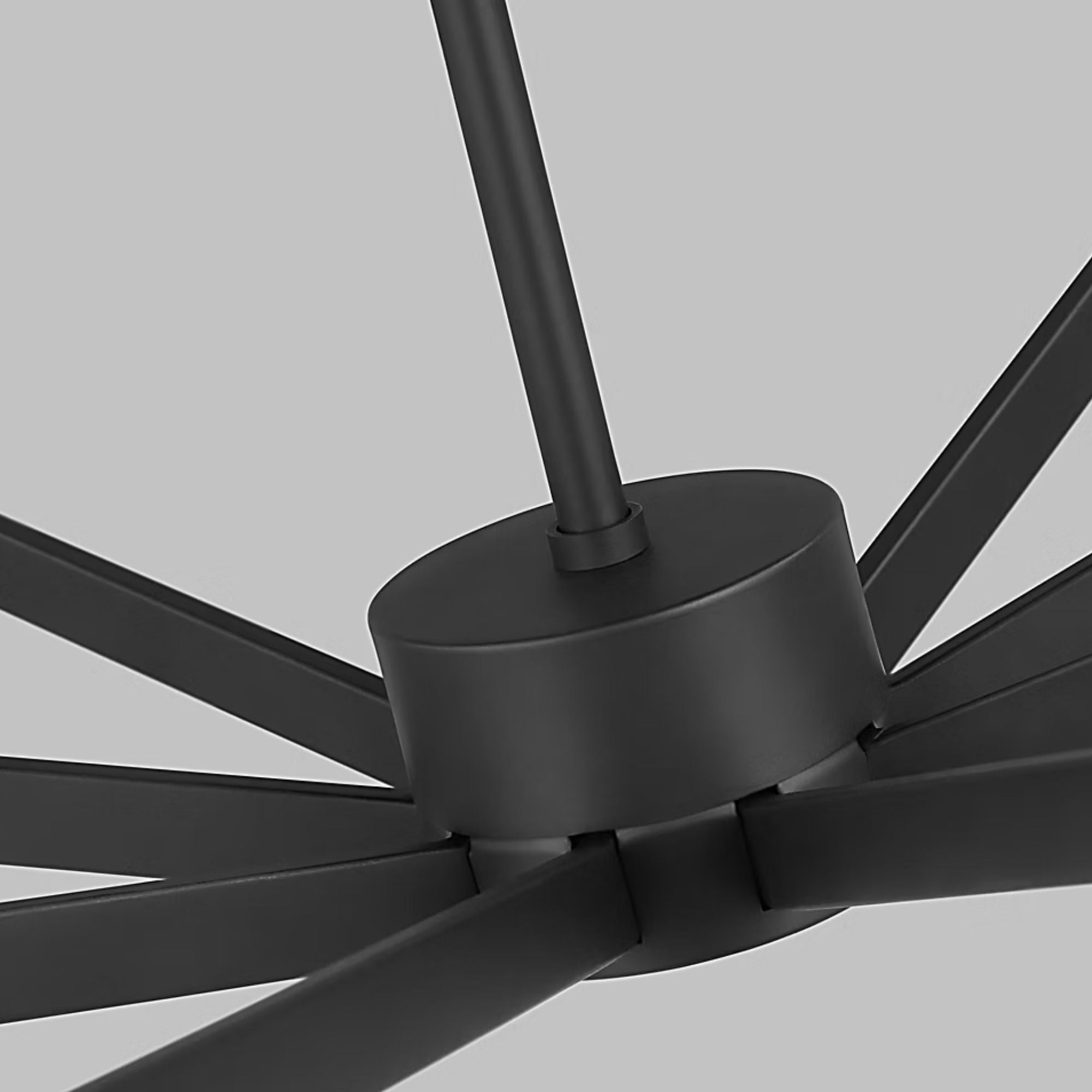 Vector 36" 9-Light Chandelier, Midnight Black Finish