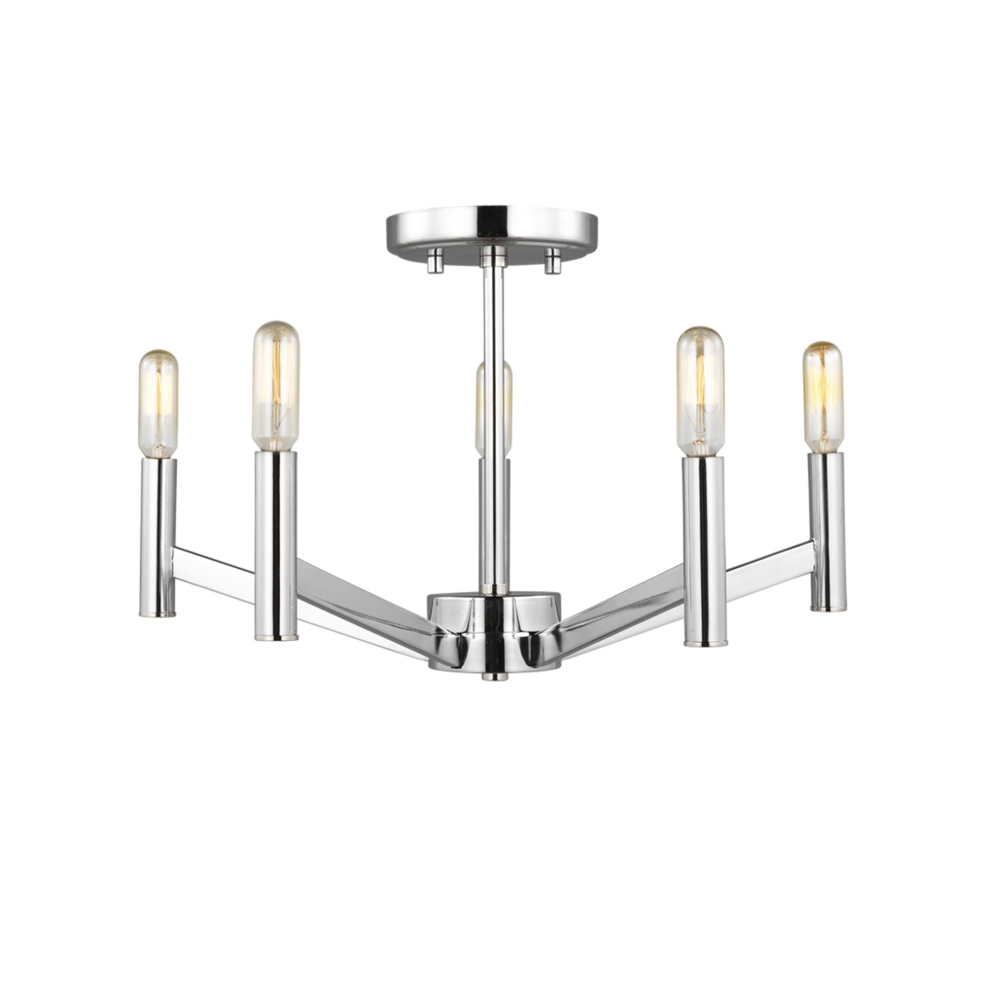 Visual Comfort Studio Vector 18" LED Semi Flush Mount