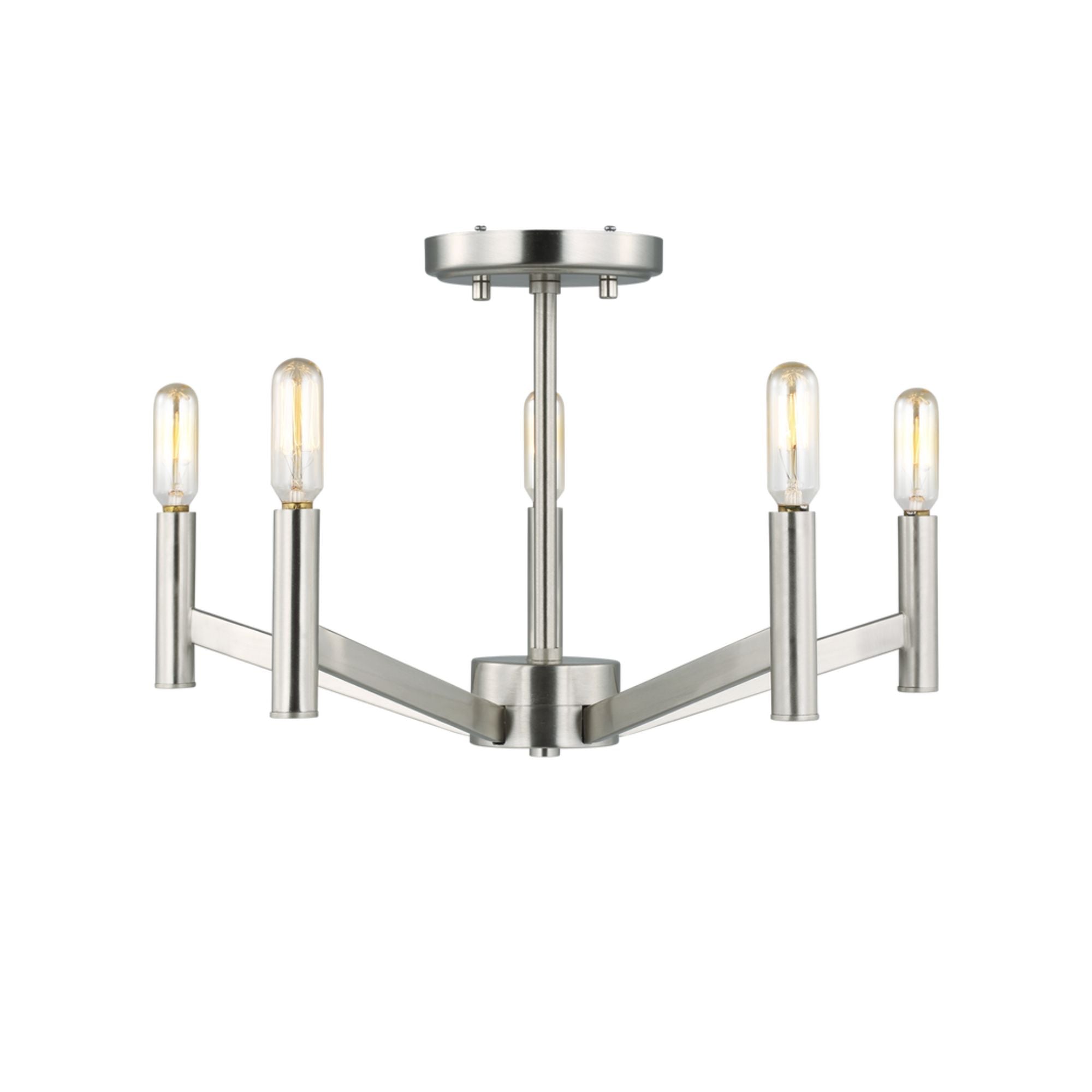 Visual Comfort Studio Vector 18" LED Semi Flush Mount