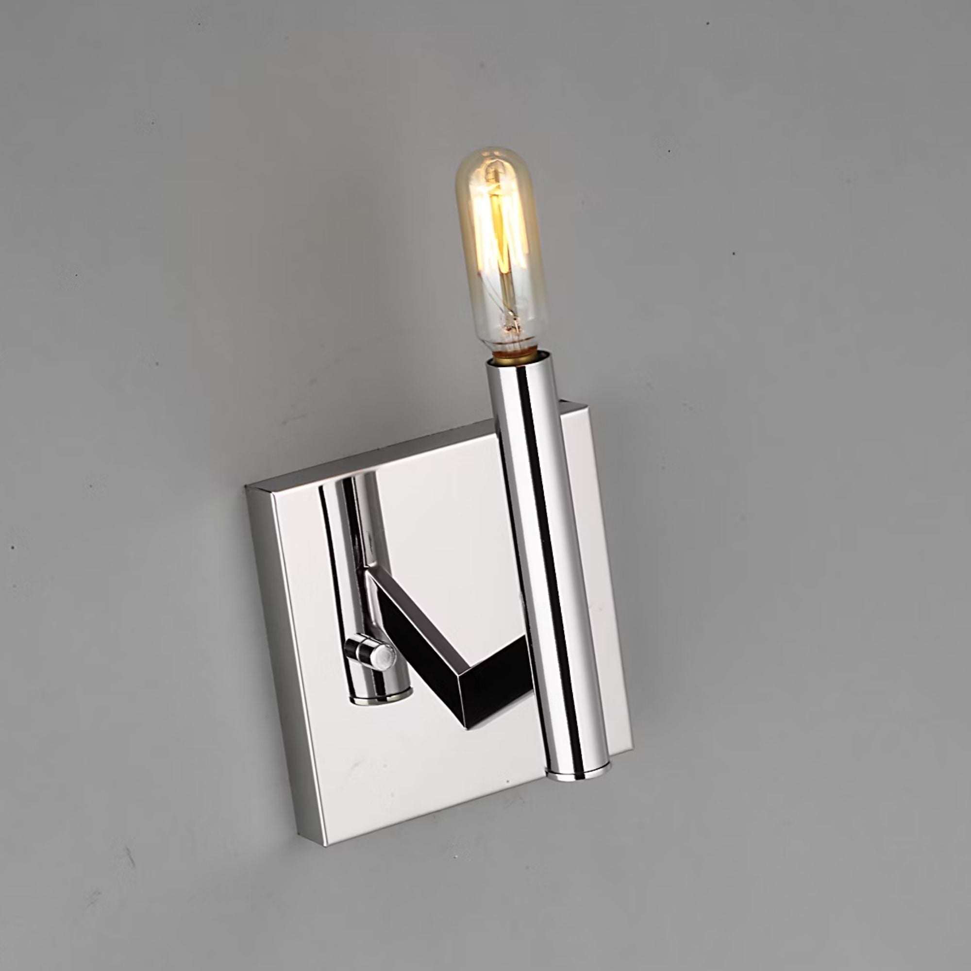 Vector 9" Wall Sconce, Chrome Finish