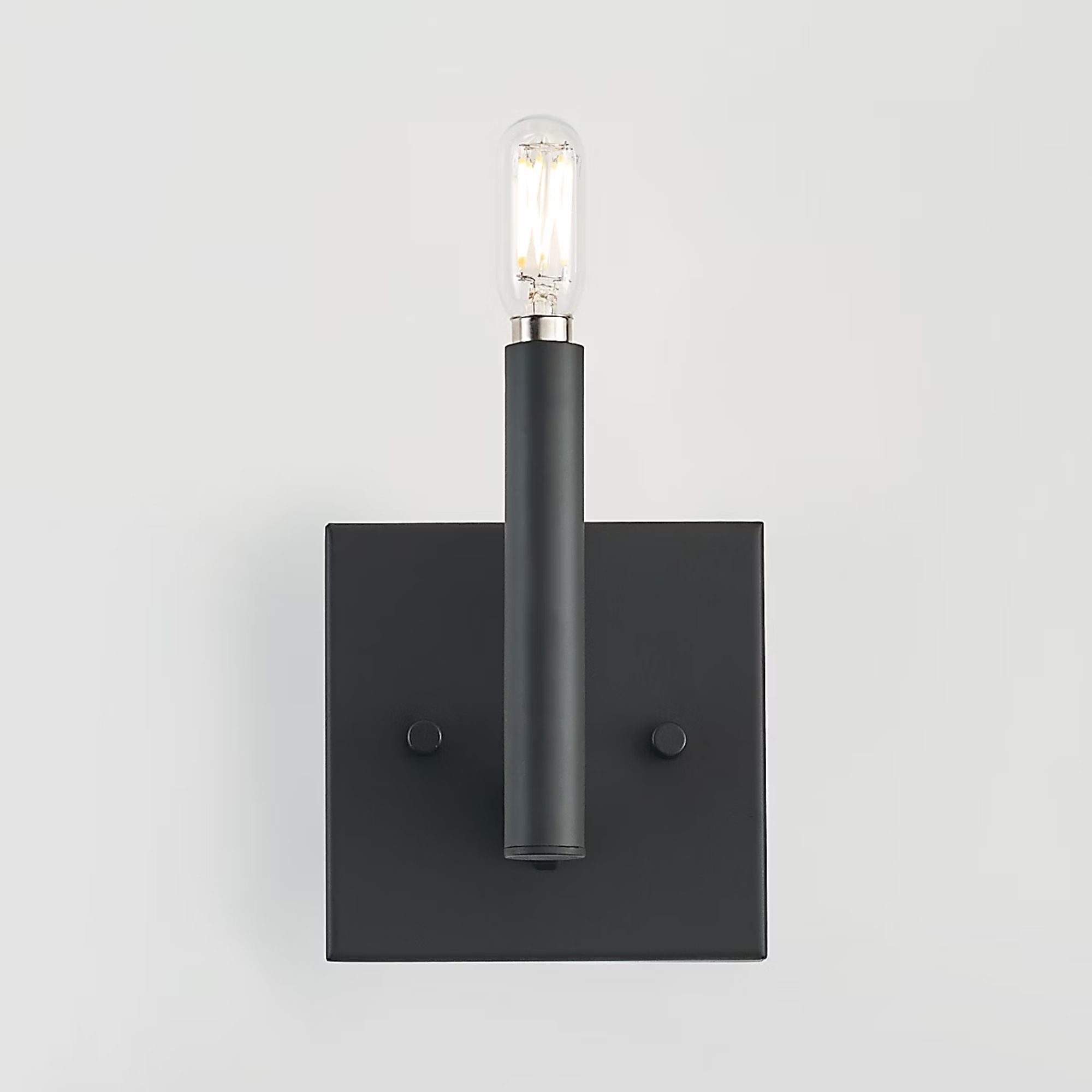 Vector 9" Wall Sconce, Midnight Black Finish