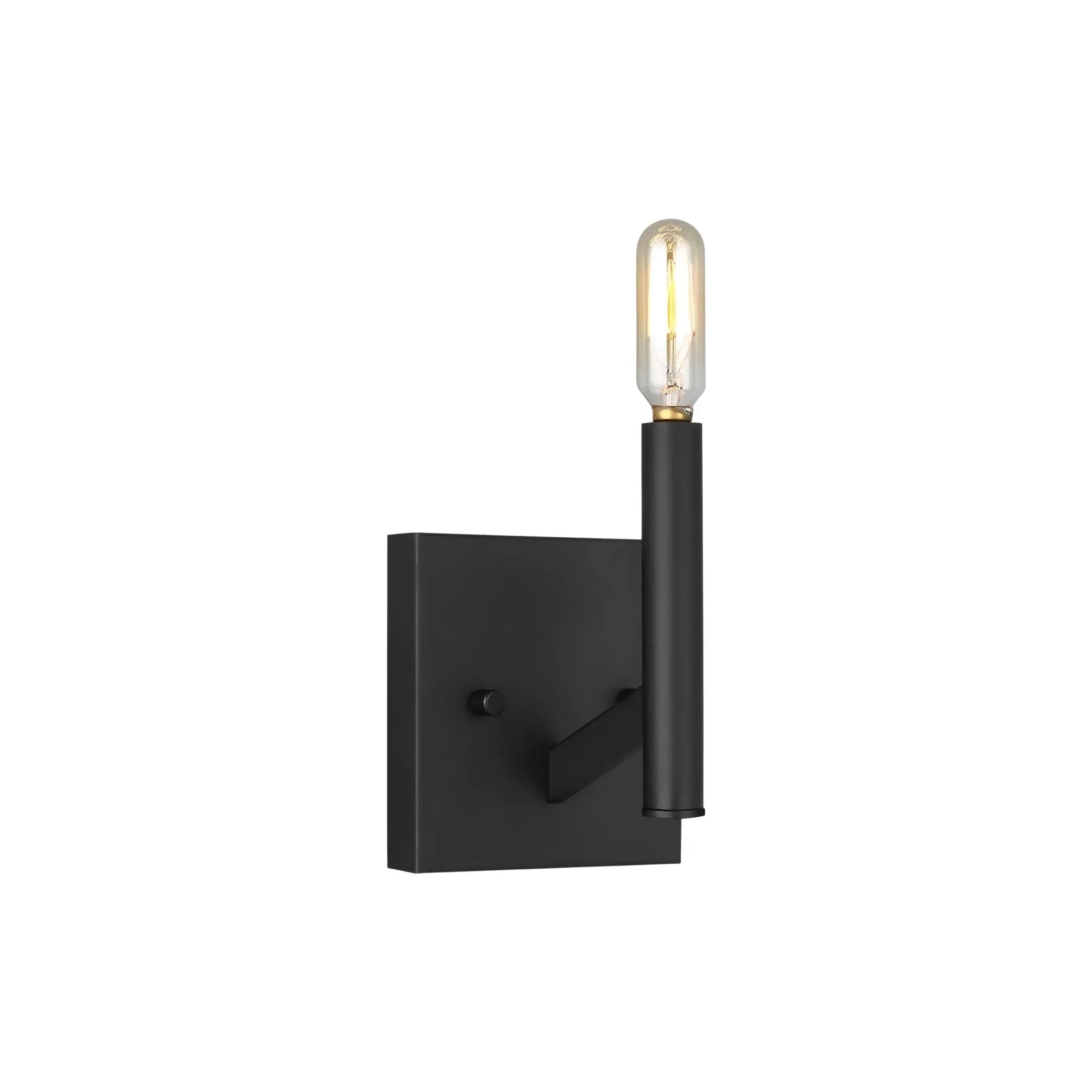 Vector 9" LED Wall Sconce, Midnight Black Finish