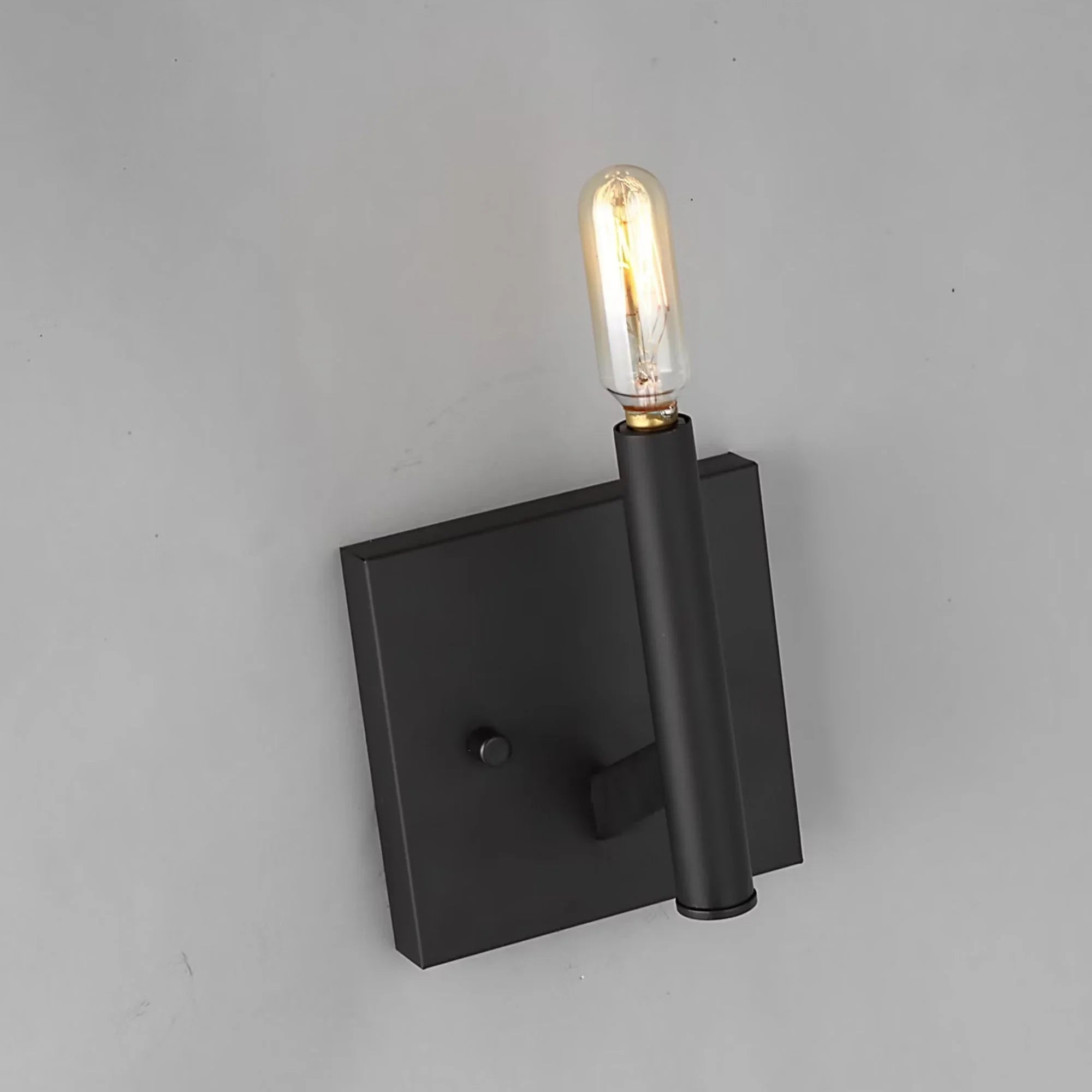Vector 9" LED Wall Sconce, Midnight Black Finish