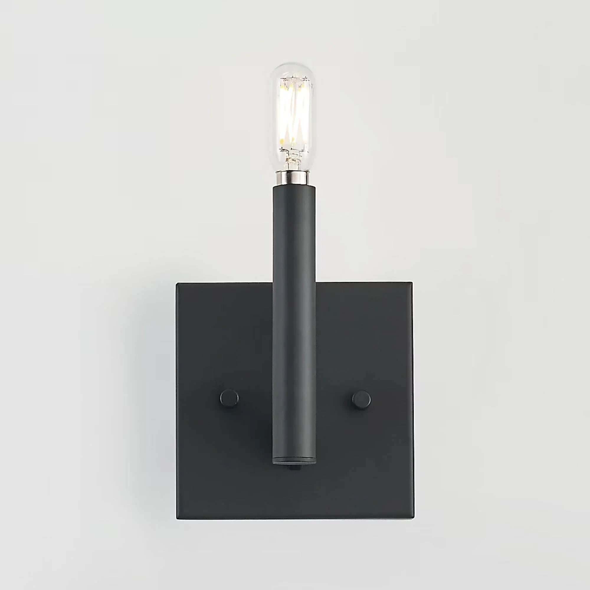 Vector 9" LED Wall Sconce, Midnight Black Finish