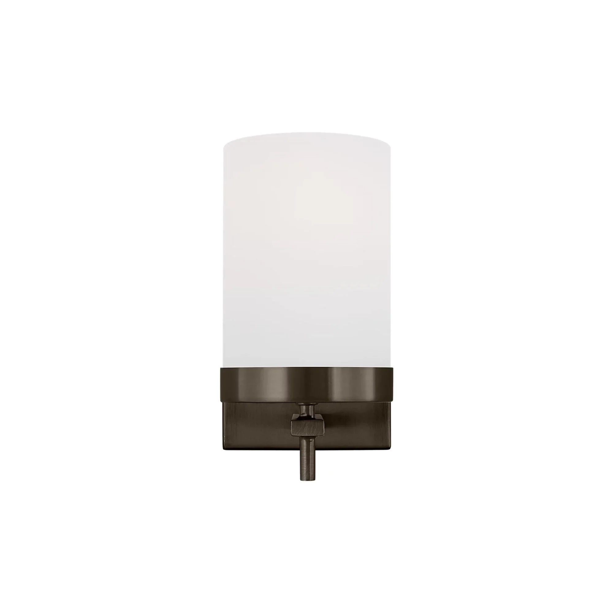 Zire 8" Bath Sconce, Brushed Oil Rubbed Bronze Finish