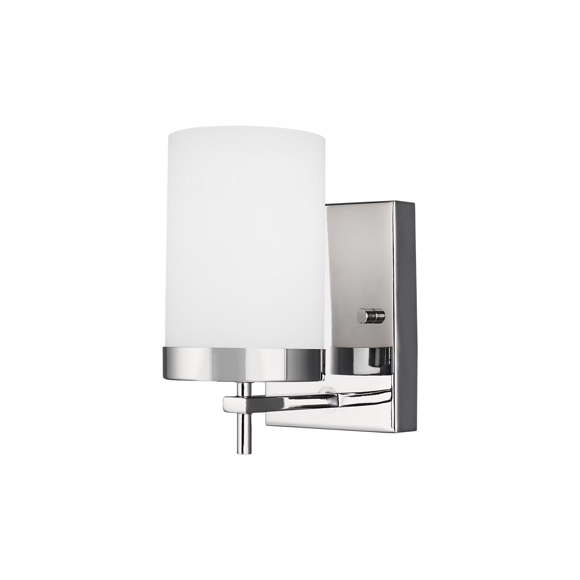 Zire 8" LED Bath Sconce, Chrome Finish