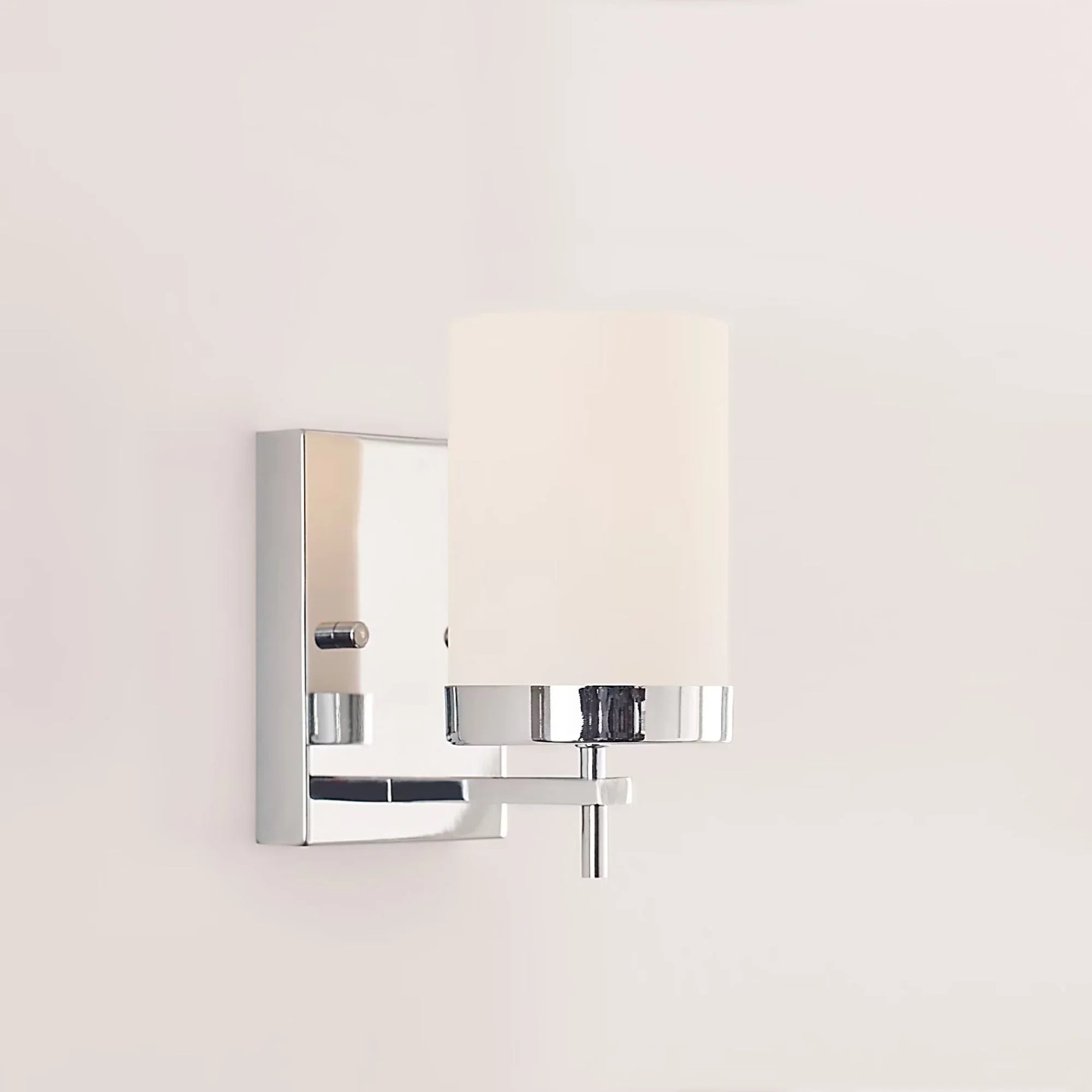 Zire 8" LED Bath Sconce, Chrome Finish