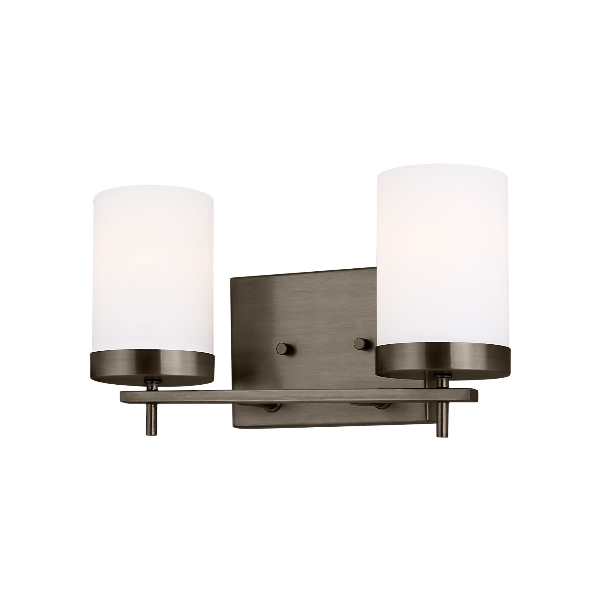 Zire 14" 2-Light LED Bathroom Vanity, Brushed Oil Rubbed Bronze Finish