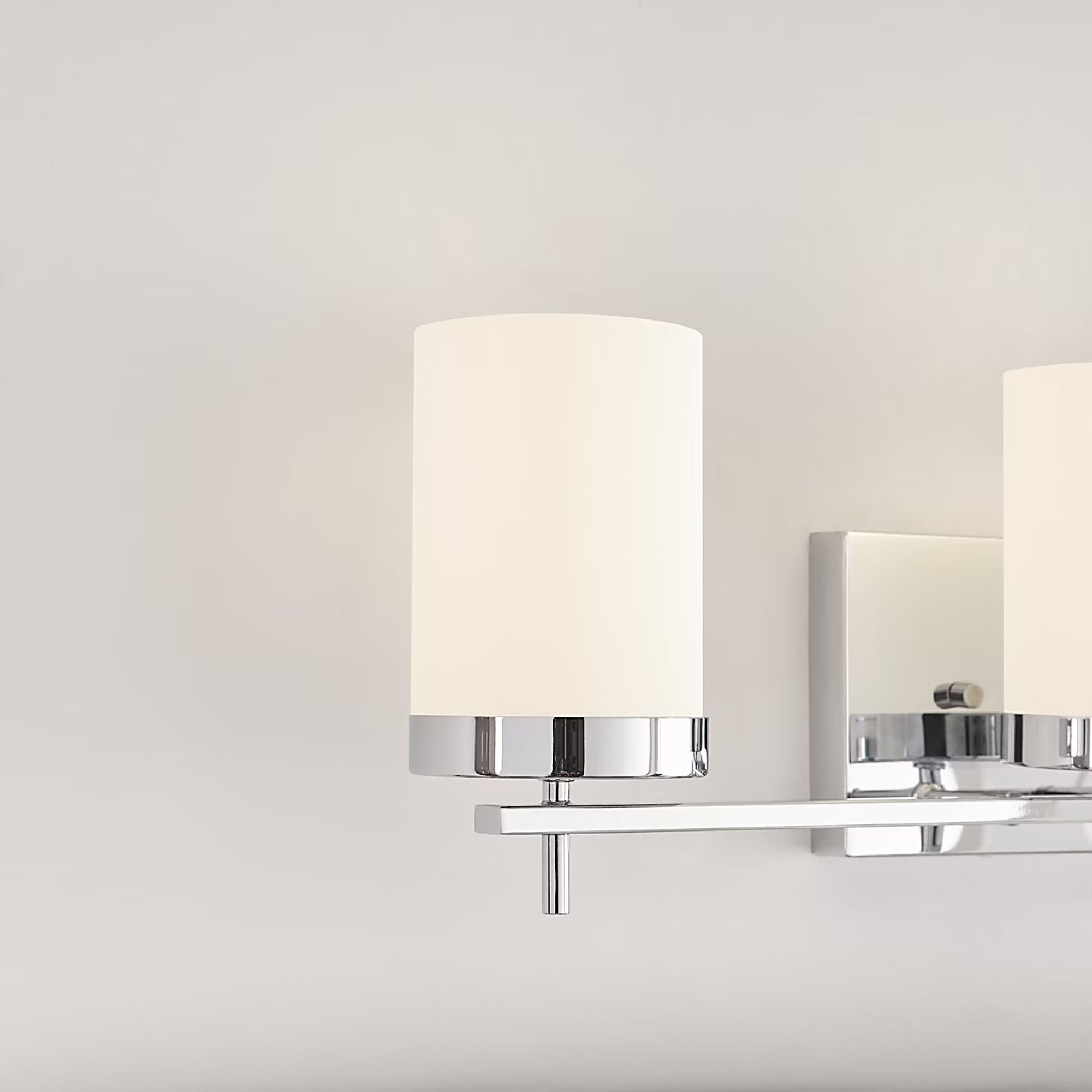 Zire 24" 3-Light Bathroom Vanity, Chrome Finish