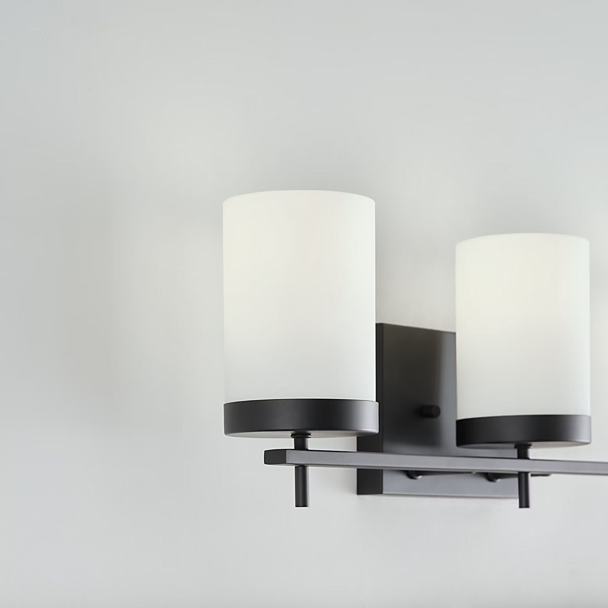 Zire 24" 3-Light Bathroom Vanity, Midnight Black Finish