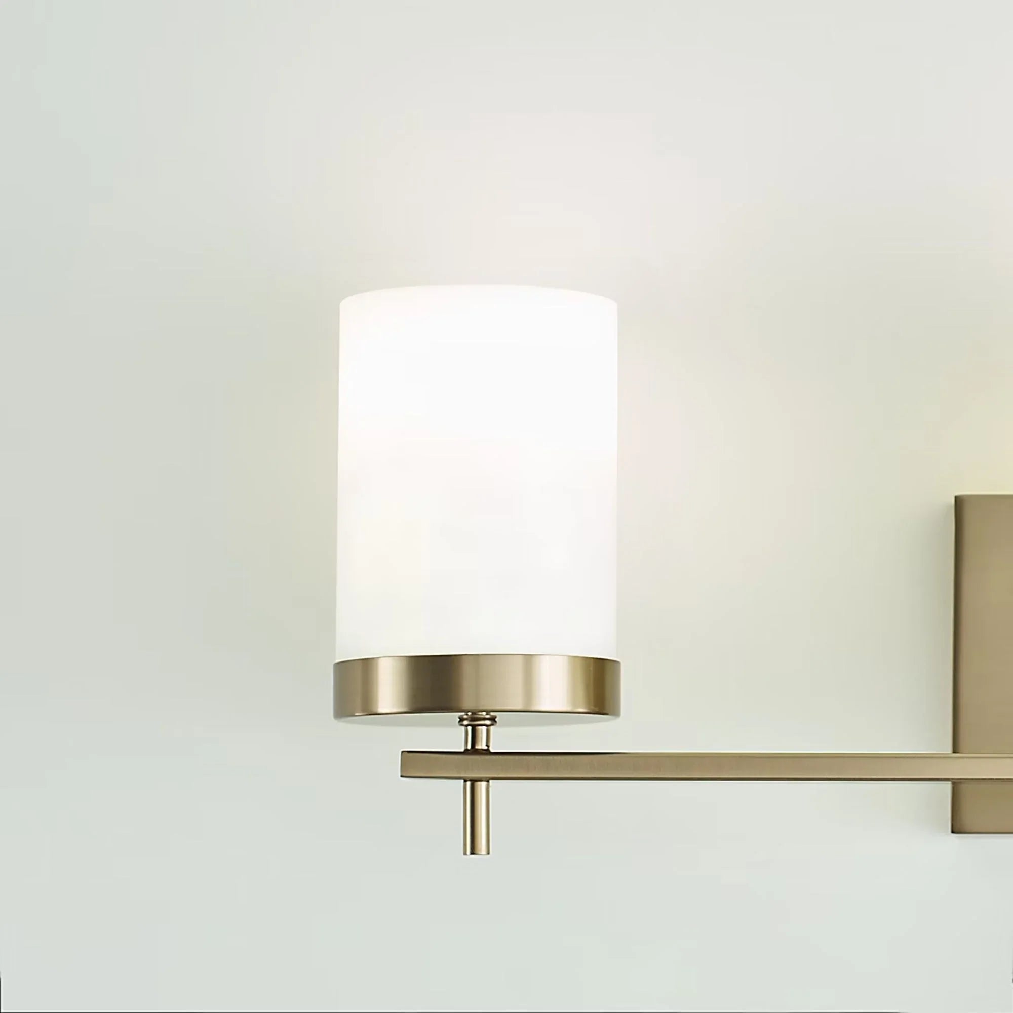 Zire 24" 3-Light Bathroom Vanity, Satin Brass Finish