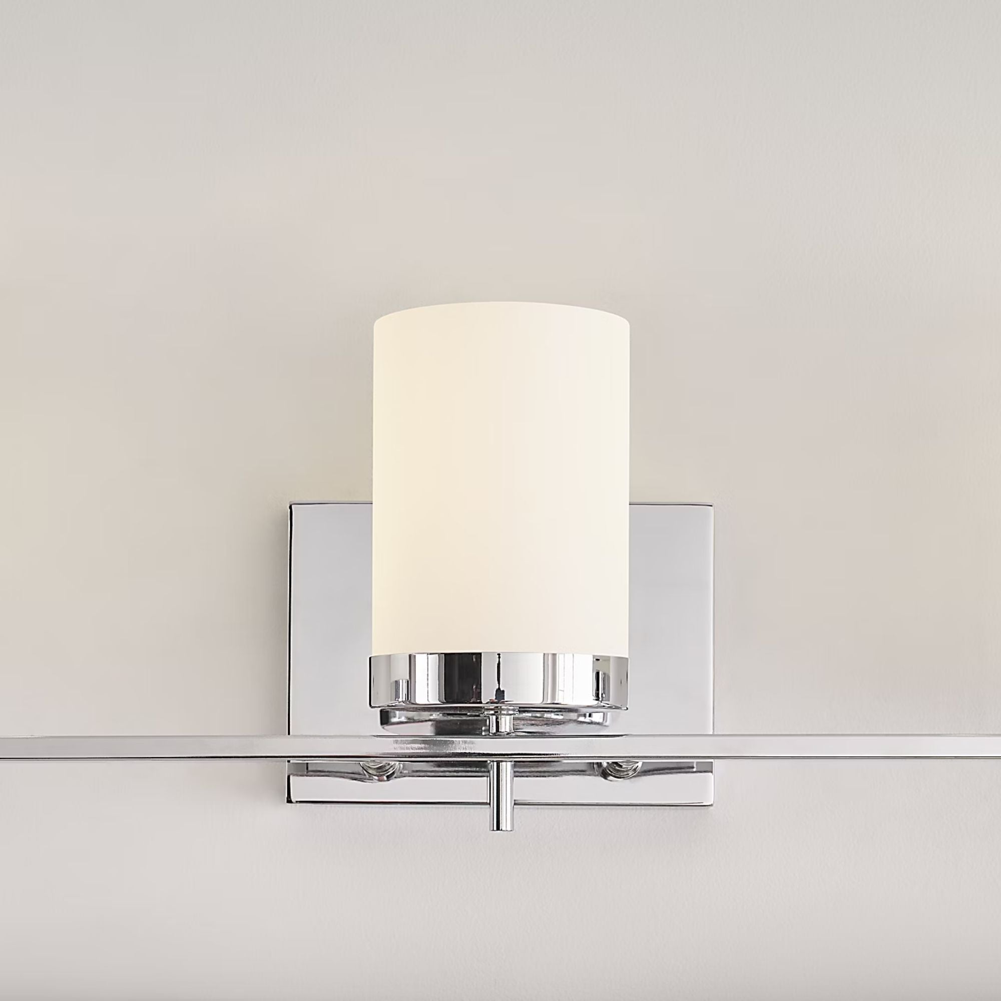 Zire 24" 3-Light LED Bathroom Vanity, Chrome Finish