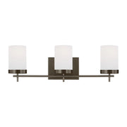 Zire 24" 3-Light LED Bathroom Vanity, Brushed Oil Rubbed Bronze Finish