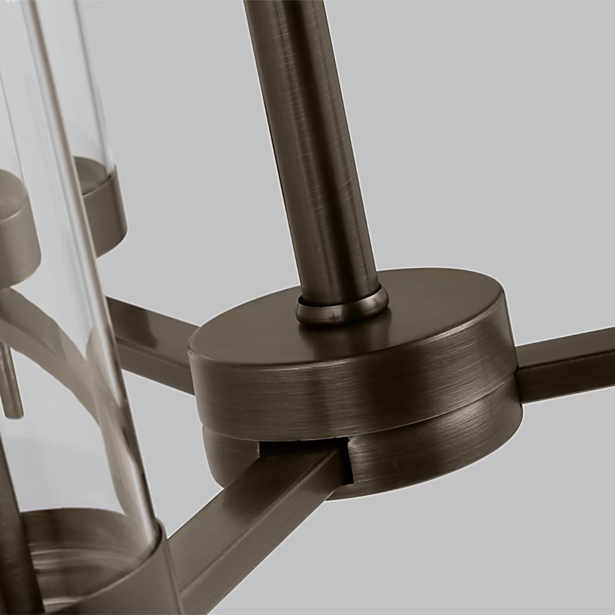 Zire 18" 3-Light LED Chandelier, Brushed Oil Rubbed Bronze Finish