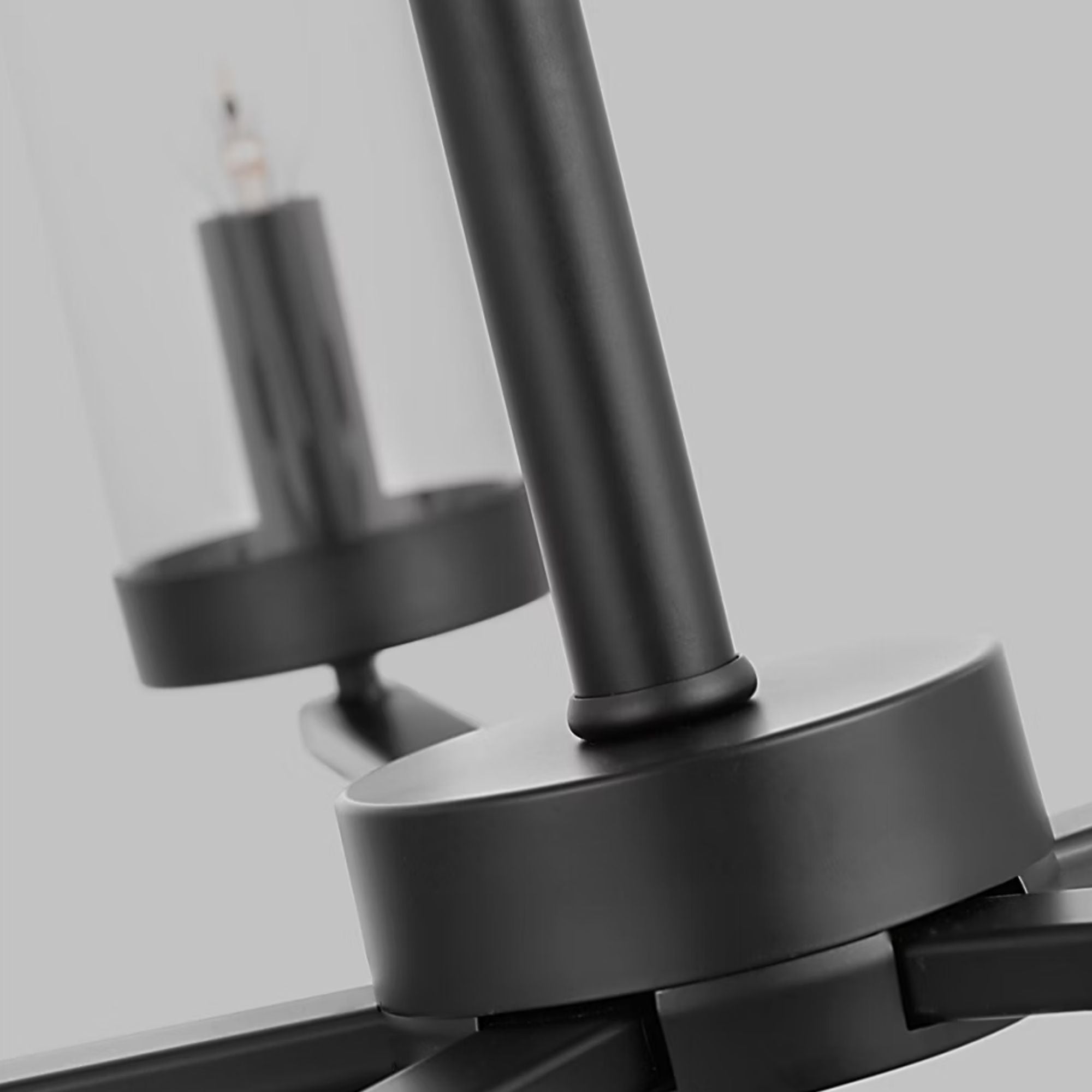 Zire 26" 5-Light Chandelier, Midnight Black Finish