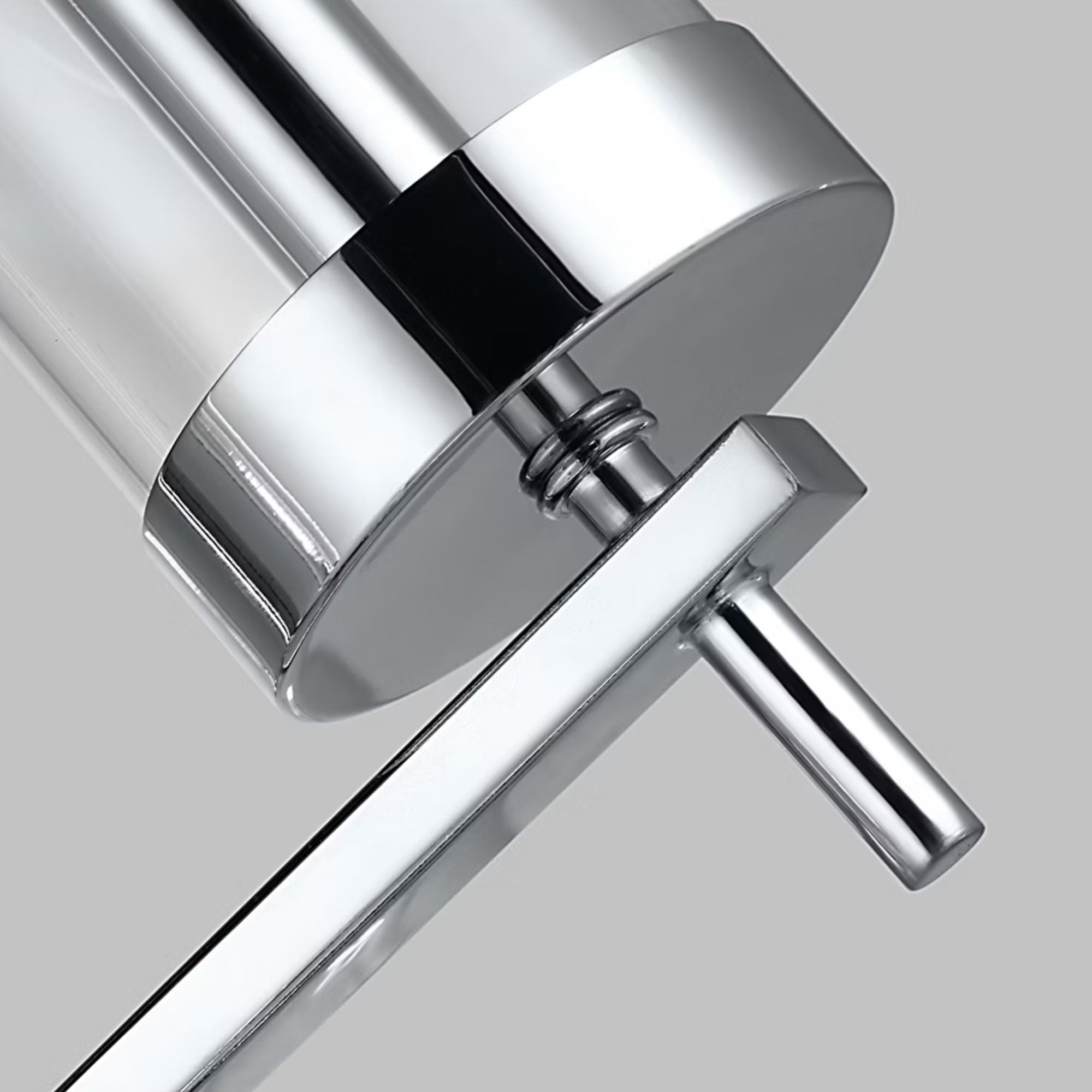 Zire 32" 9-Light Chandelier, Chrome Finish