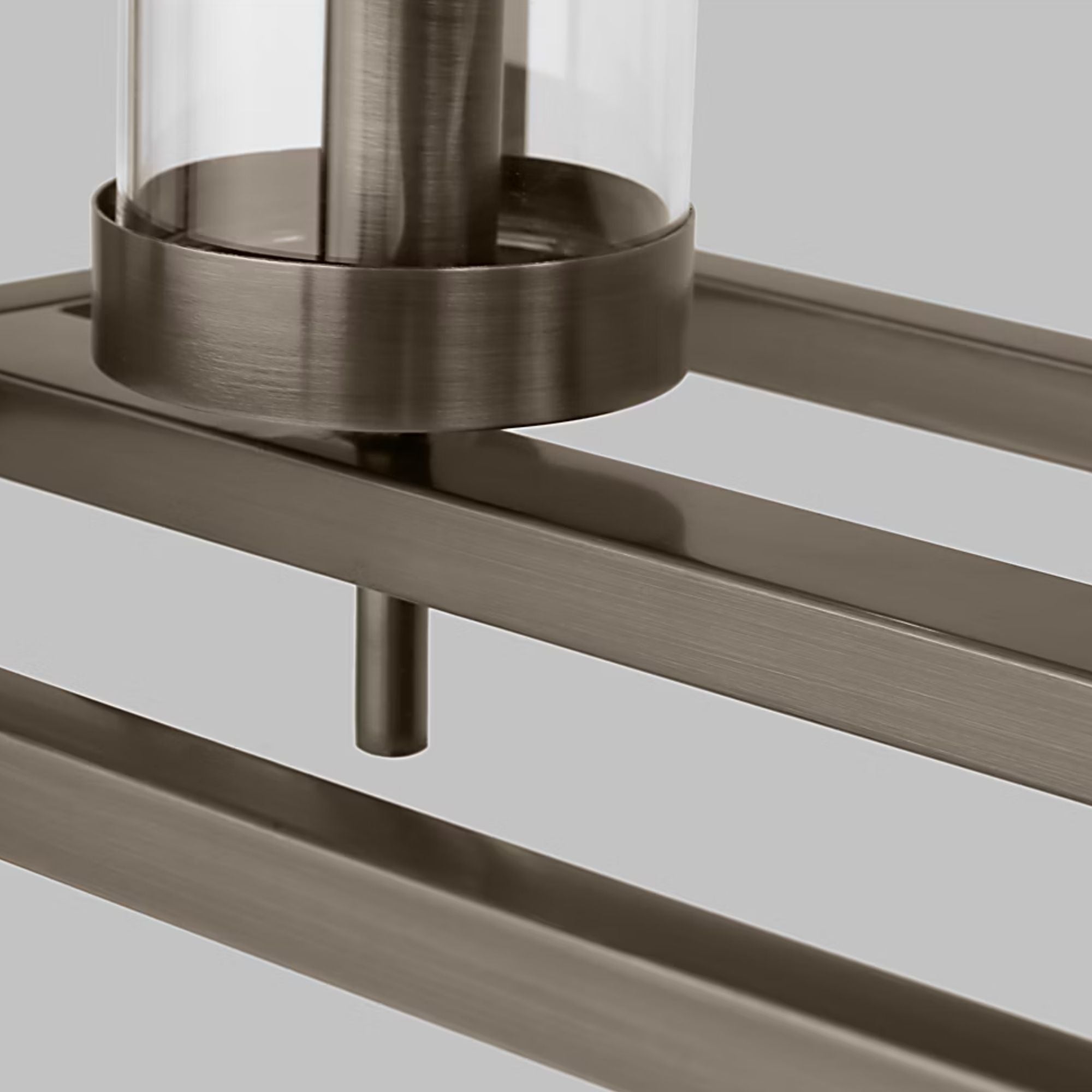 Zire 48" 5-Light LED Island Pendant, Brushed Oil Rubbed Bronze Finish