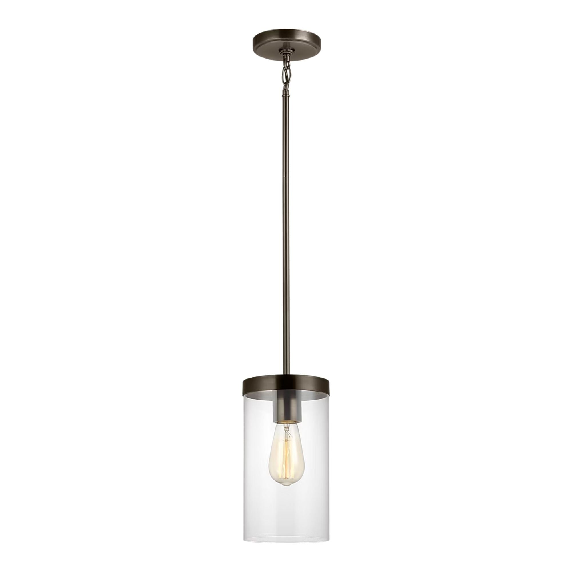 Zire 6" Pendant, Brushed Oil Rubbed Bronze Finish