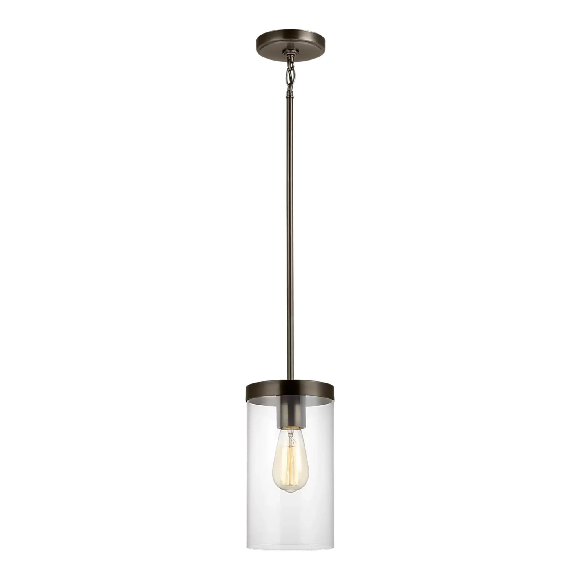 Zire 6" LED Pendant, Brushed Oil Rubbed Bronze Finish