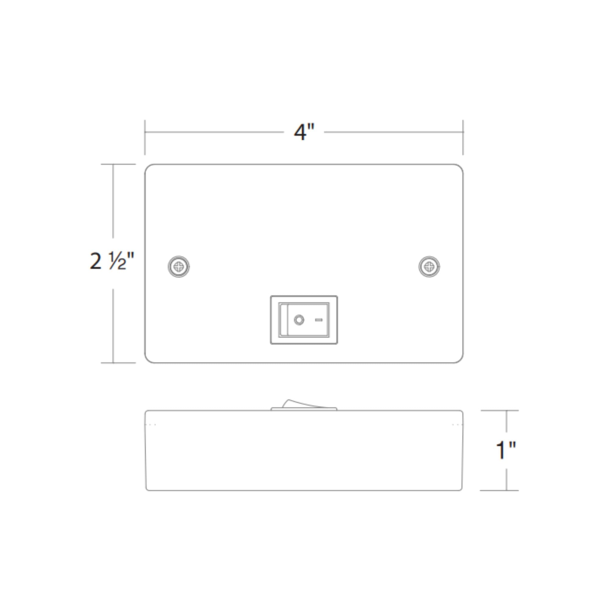 Hardwire Box for 120V Puck Light, Black