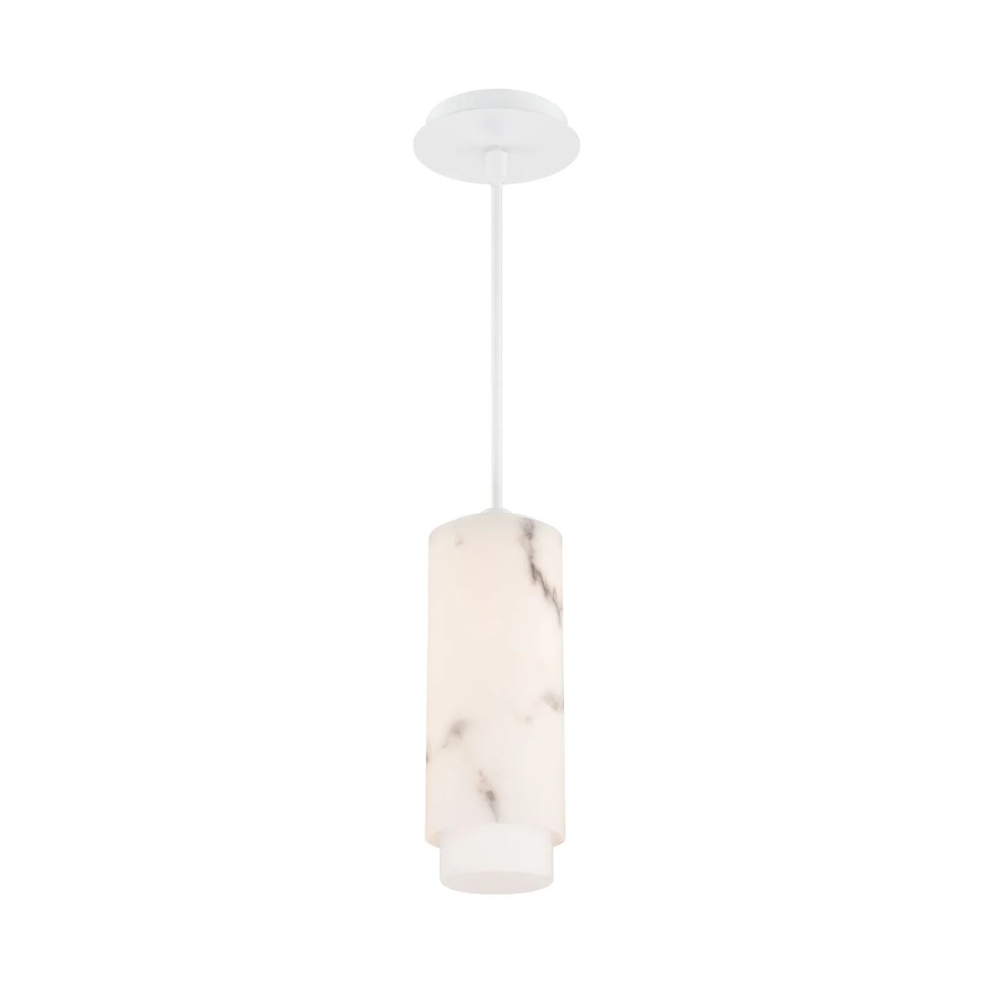 Aragon 13" LED Pendant, 4CCT, White Finish