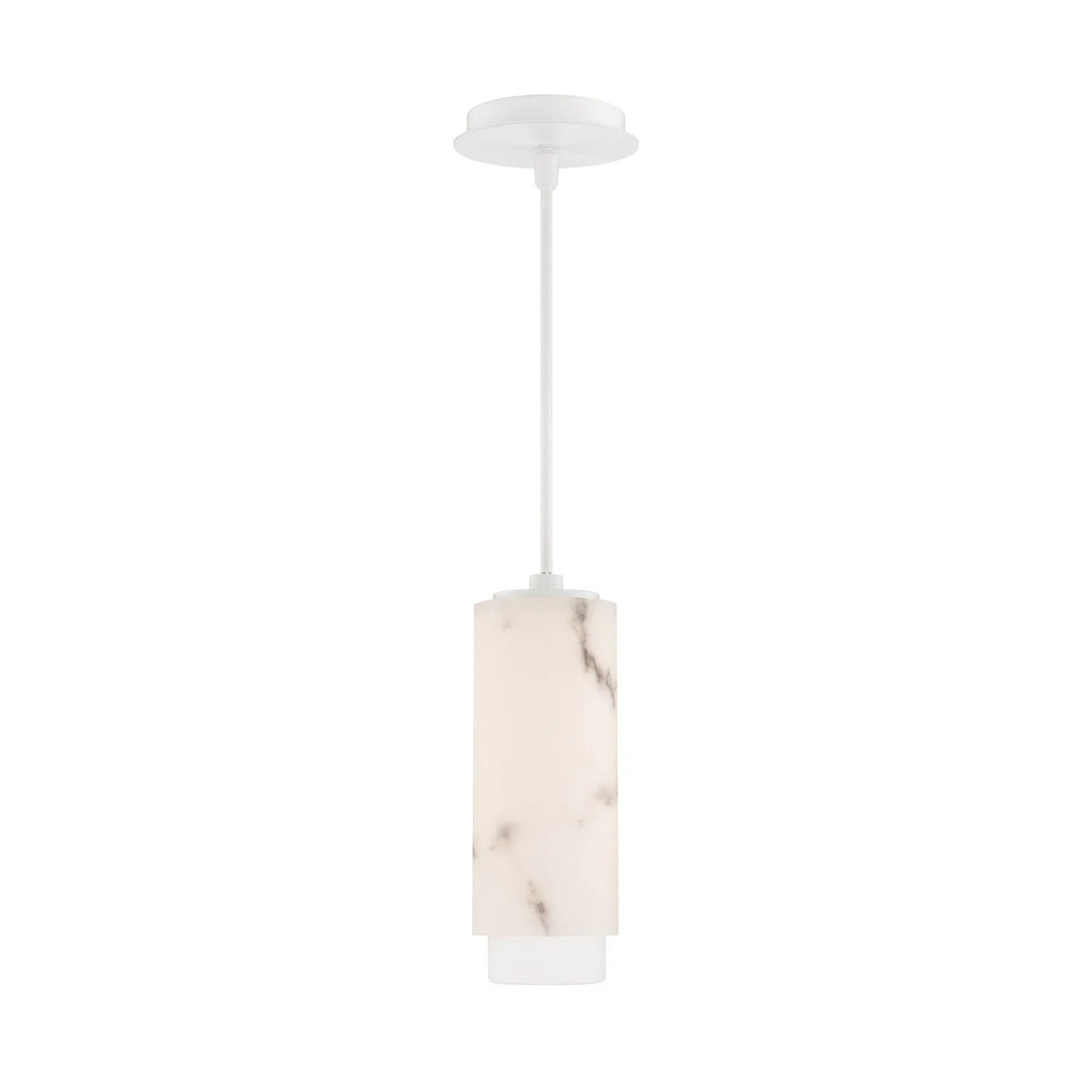 Aragon 13" LED Pendant, 4CCT, White Finish