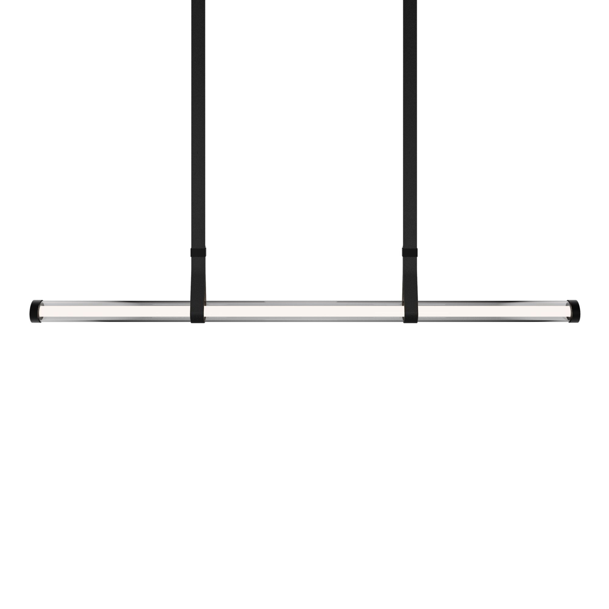 Balance Beam 52" LED Pendant, 4CCT, Black Finish