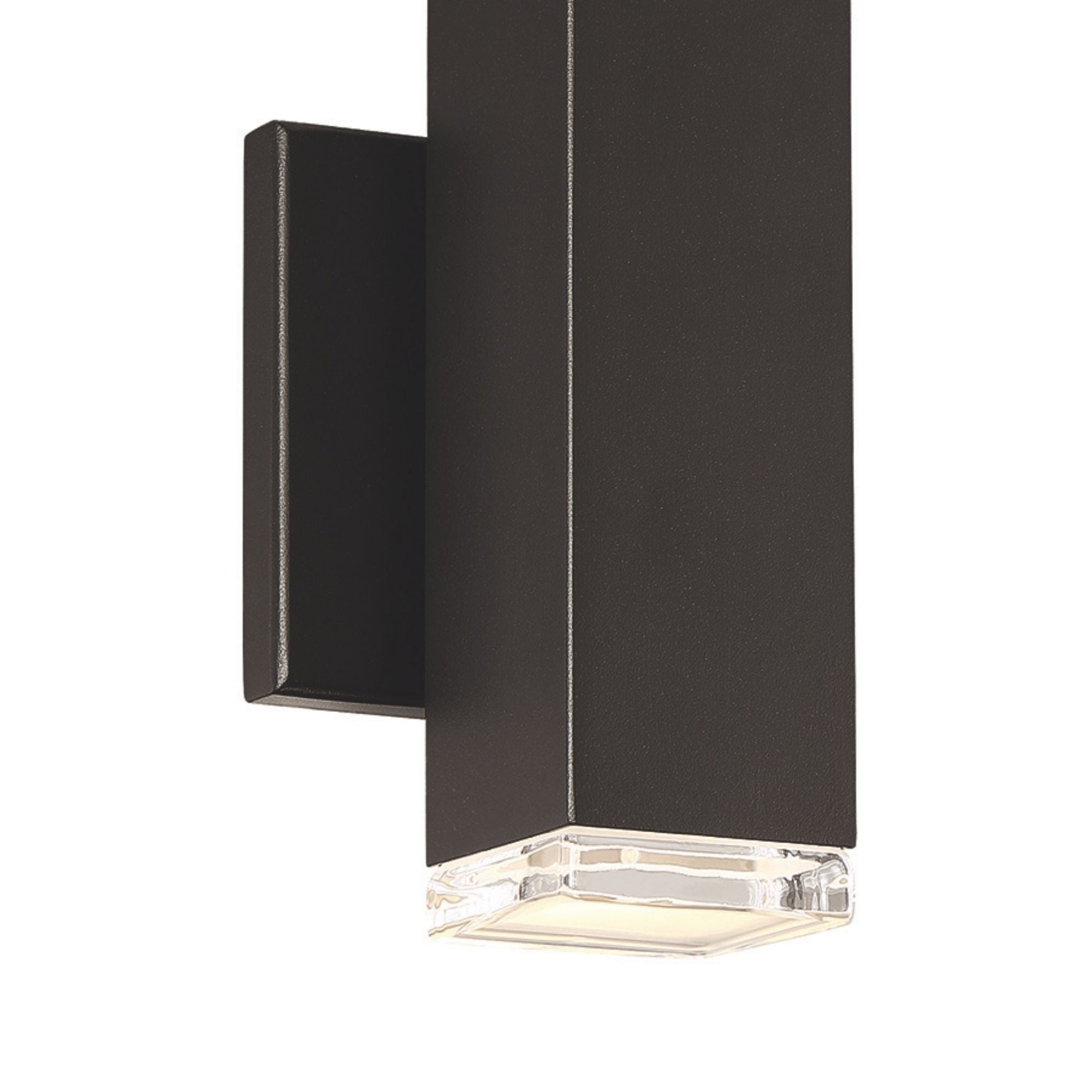 Block 8 in. LED Outdoor Wall Sconce 3000K Bronze - Bees Lighting