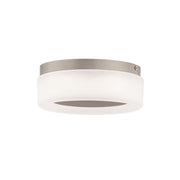 Bonham 8" LED Flush Mount, 4CCT, Brushed Nickel Finish