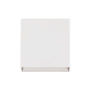 Boxi 5" LED Wall Sconce, 3CCT, White Finish