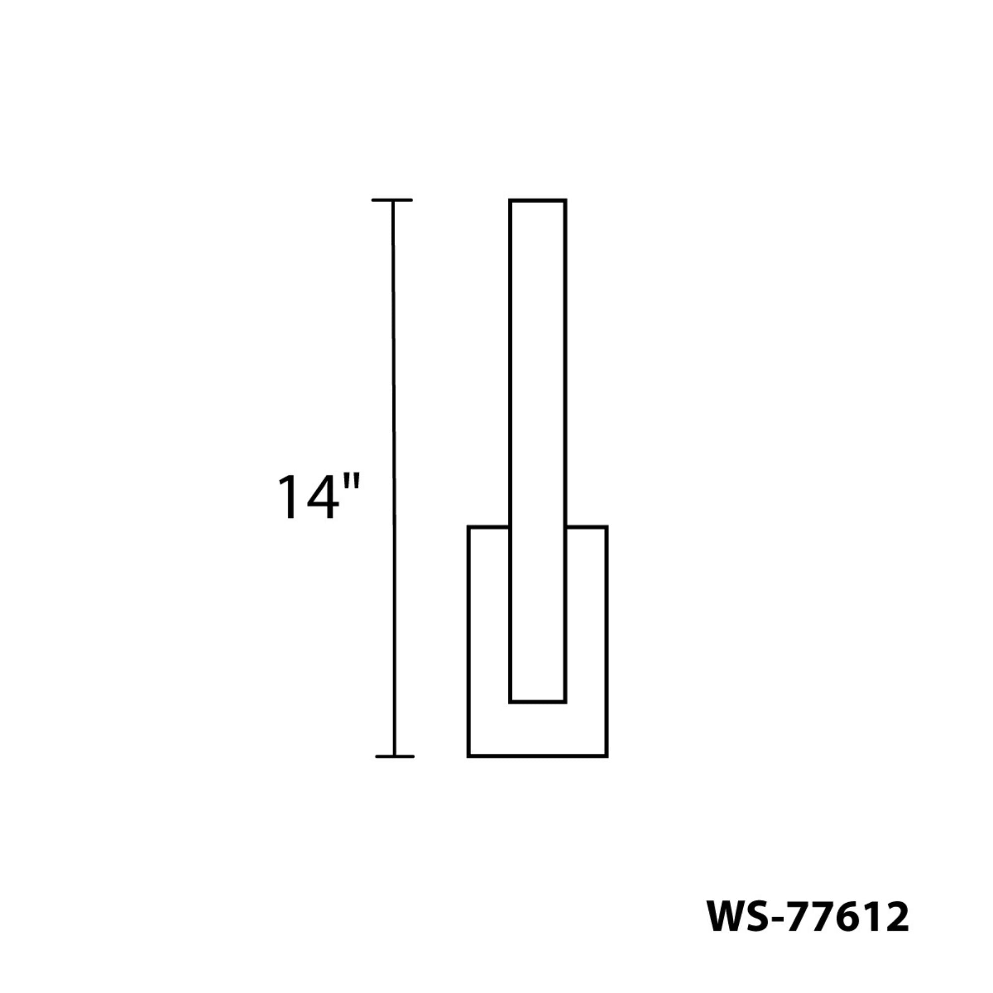 Brink 13" LED Bathroom Vanity, 3CCT, Brushed Aluminum Finish