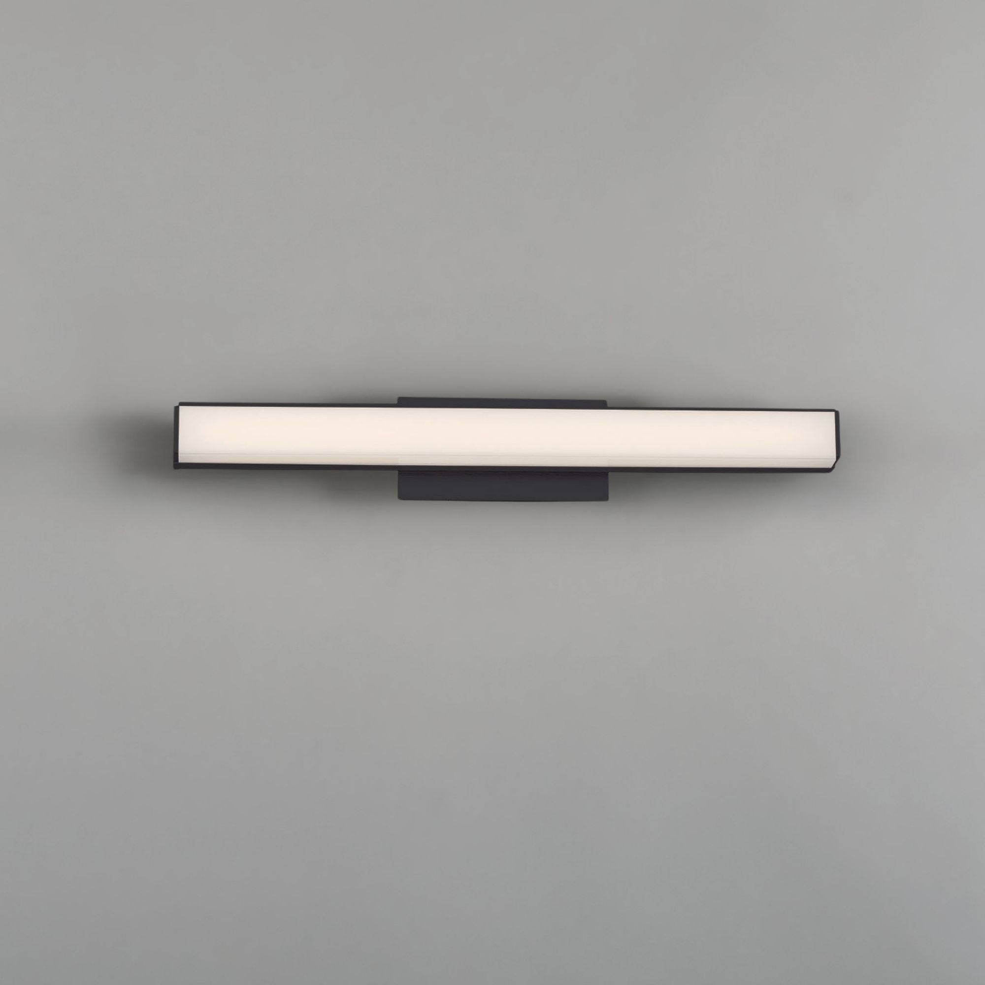 Brink 18" LED Bathroom Vanity, 3CCT, Brushed Black Finish