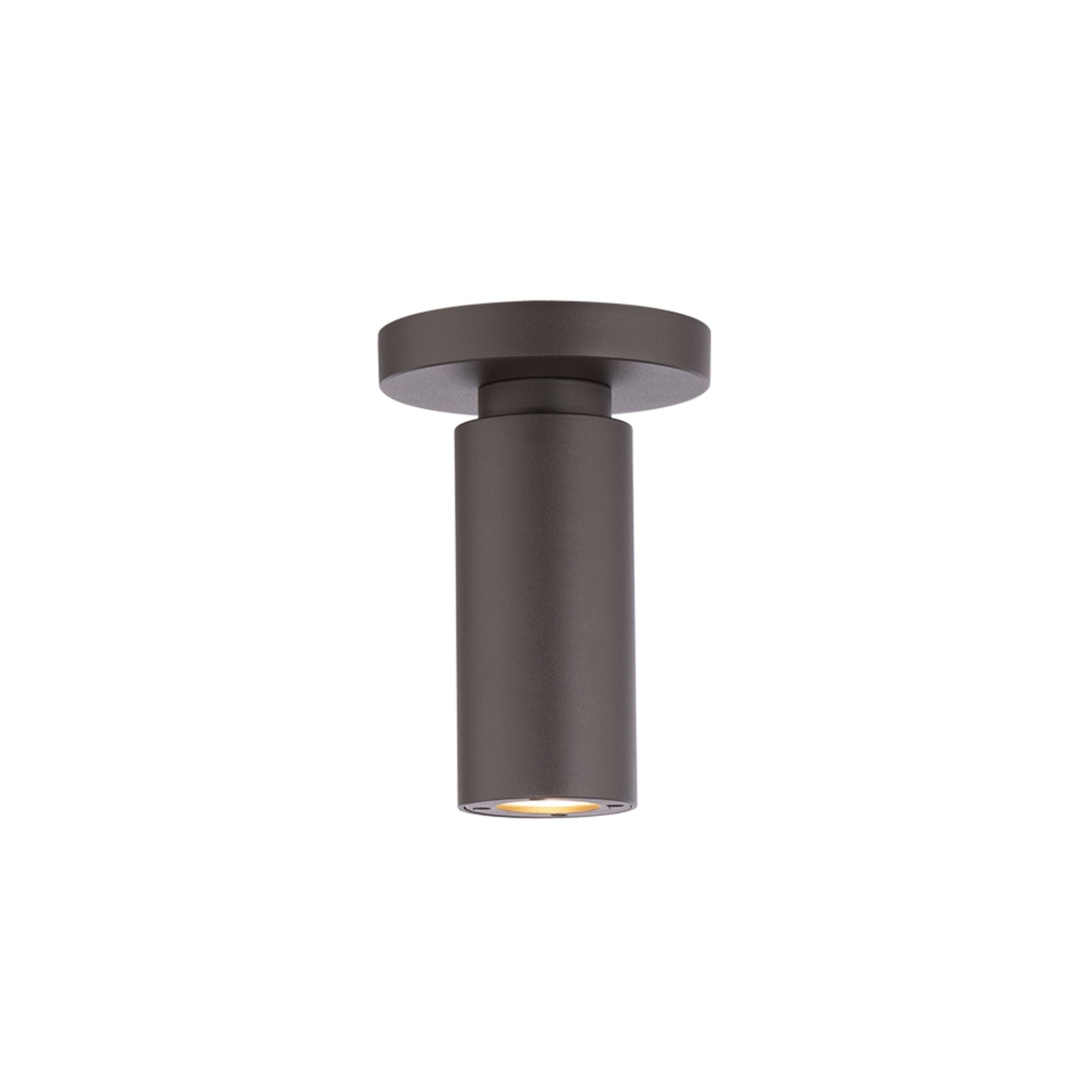 Caliber 7" LED Outdoor Flush Mount, Bronze Finish