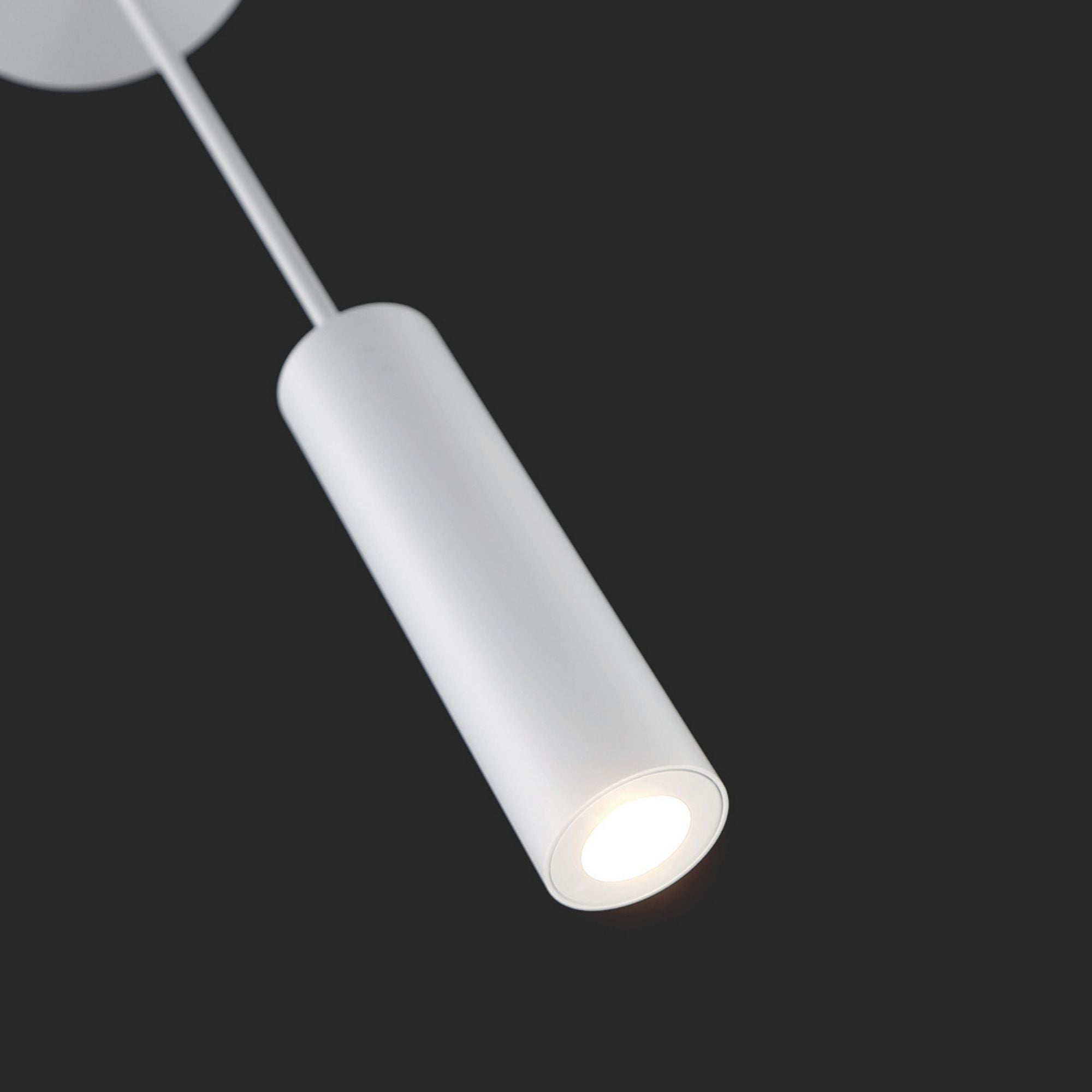 Caliber 10" LED Pendant, White Finish