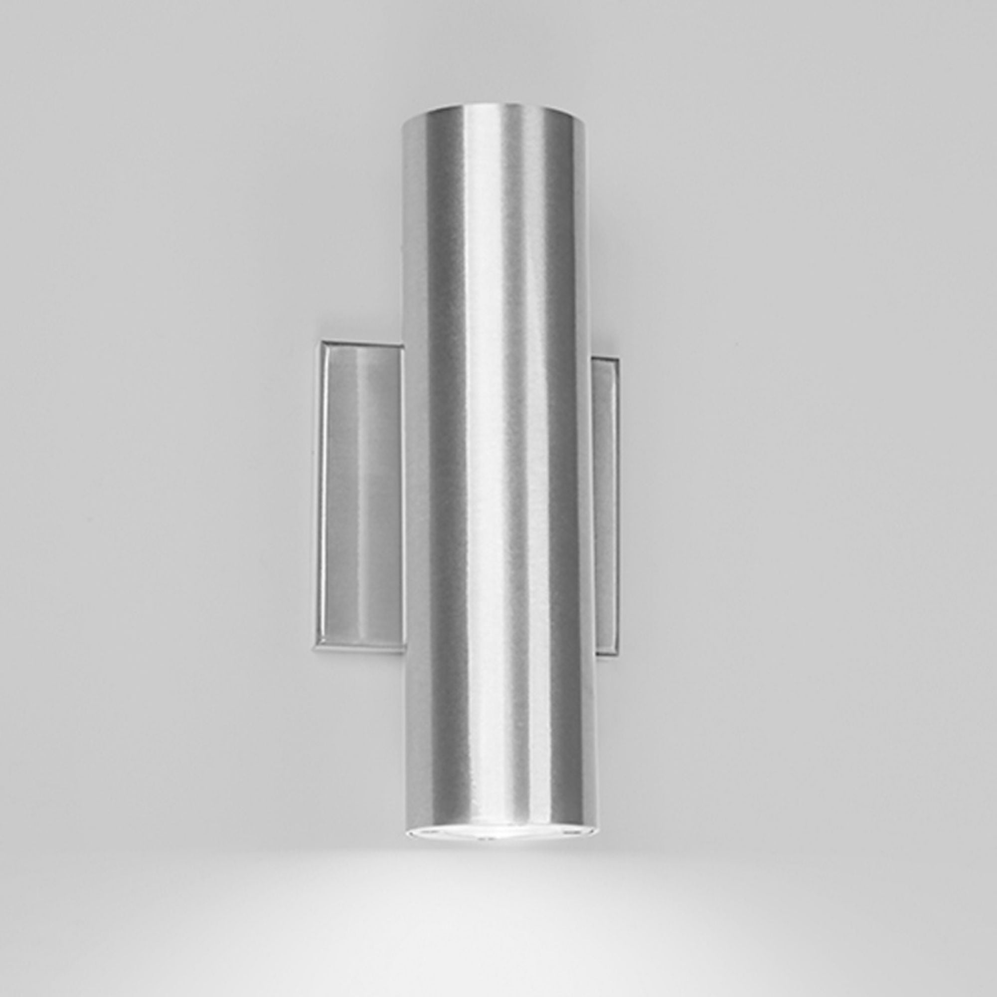 Caliber 14" LED Wall Light, Brushed Aluminum Finish