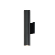 Caliber 14" LED Wall Light, Black Finish