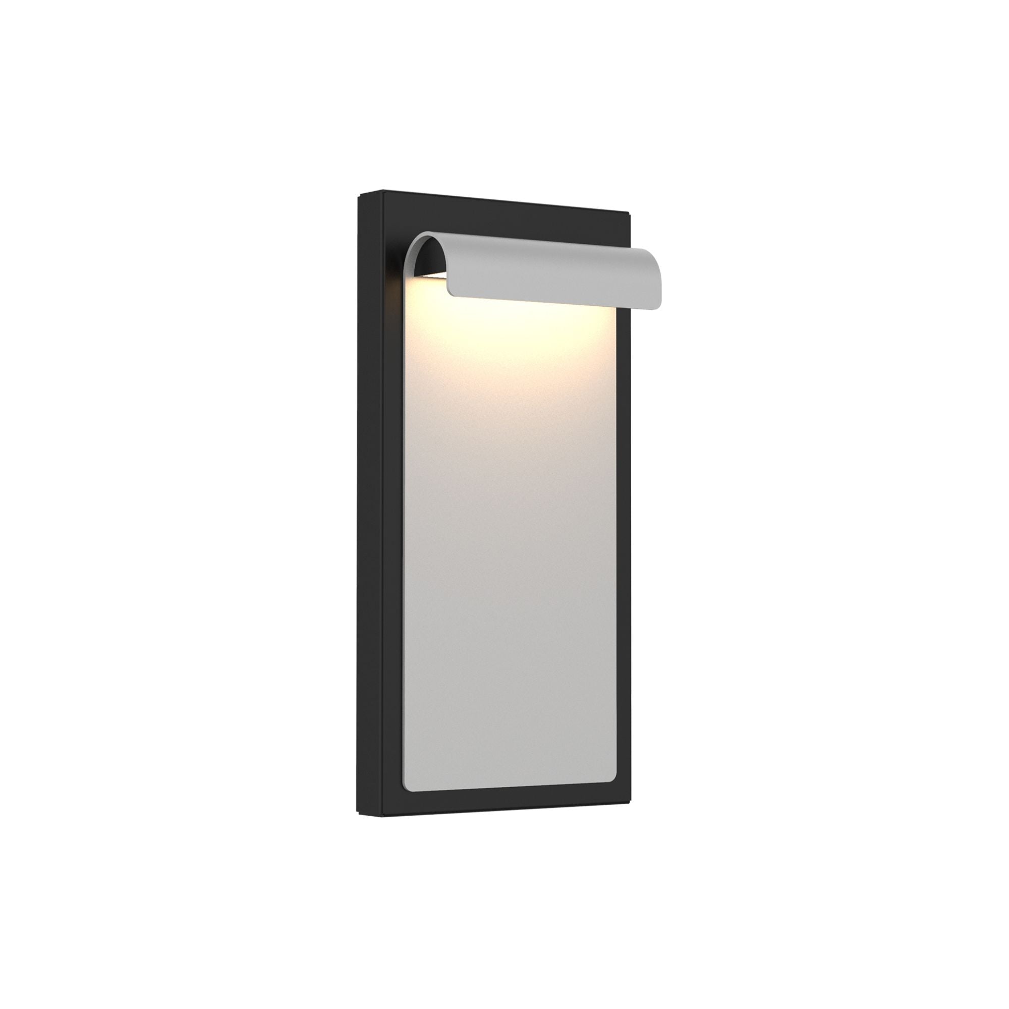 Cap 5CCT Outdoor LED Wall Sconce, Graphite on Black Finish
