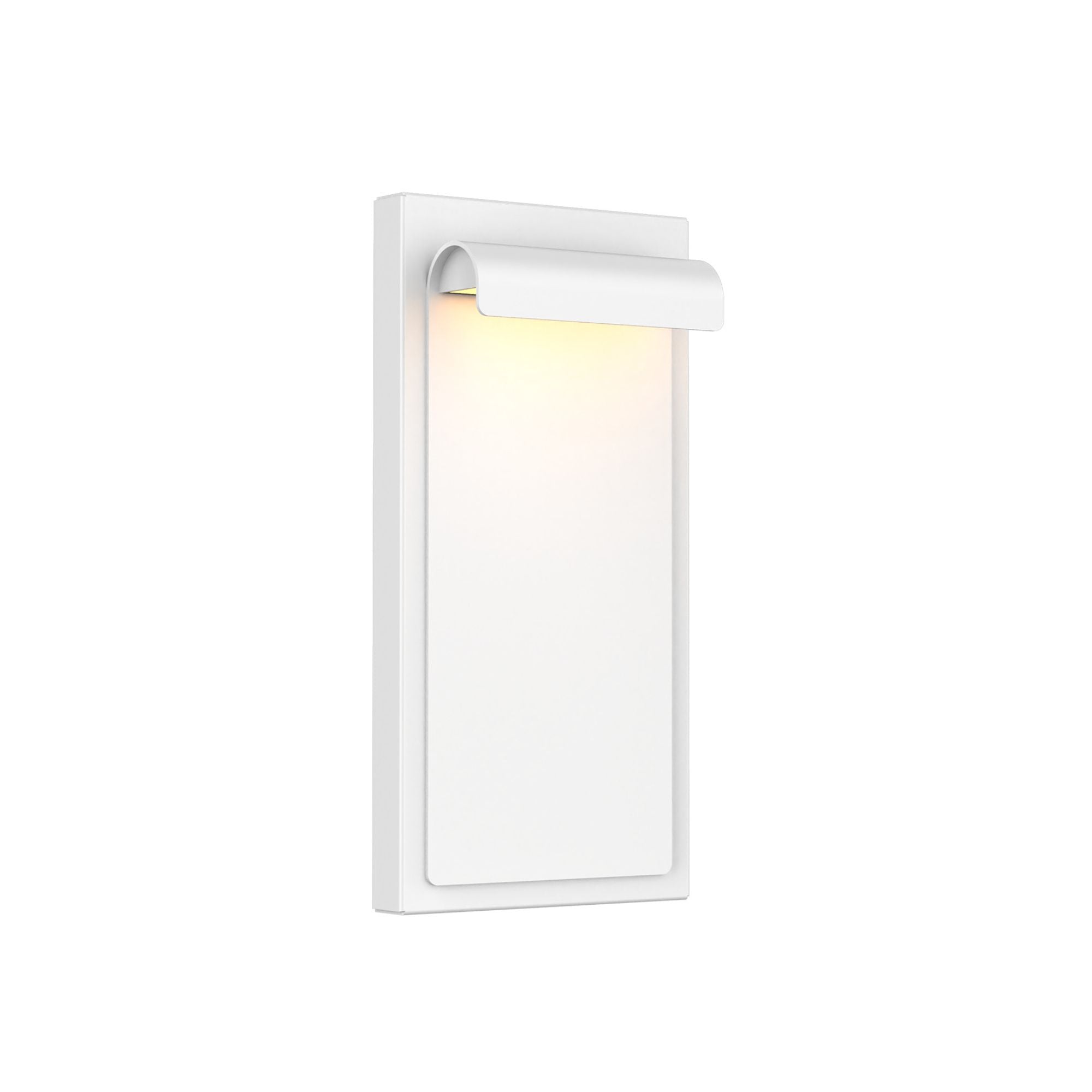 Cap 5CCT Outdoor LED Wall Sconce, White Finish