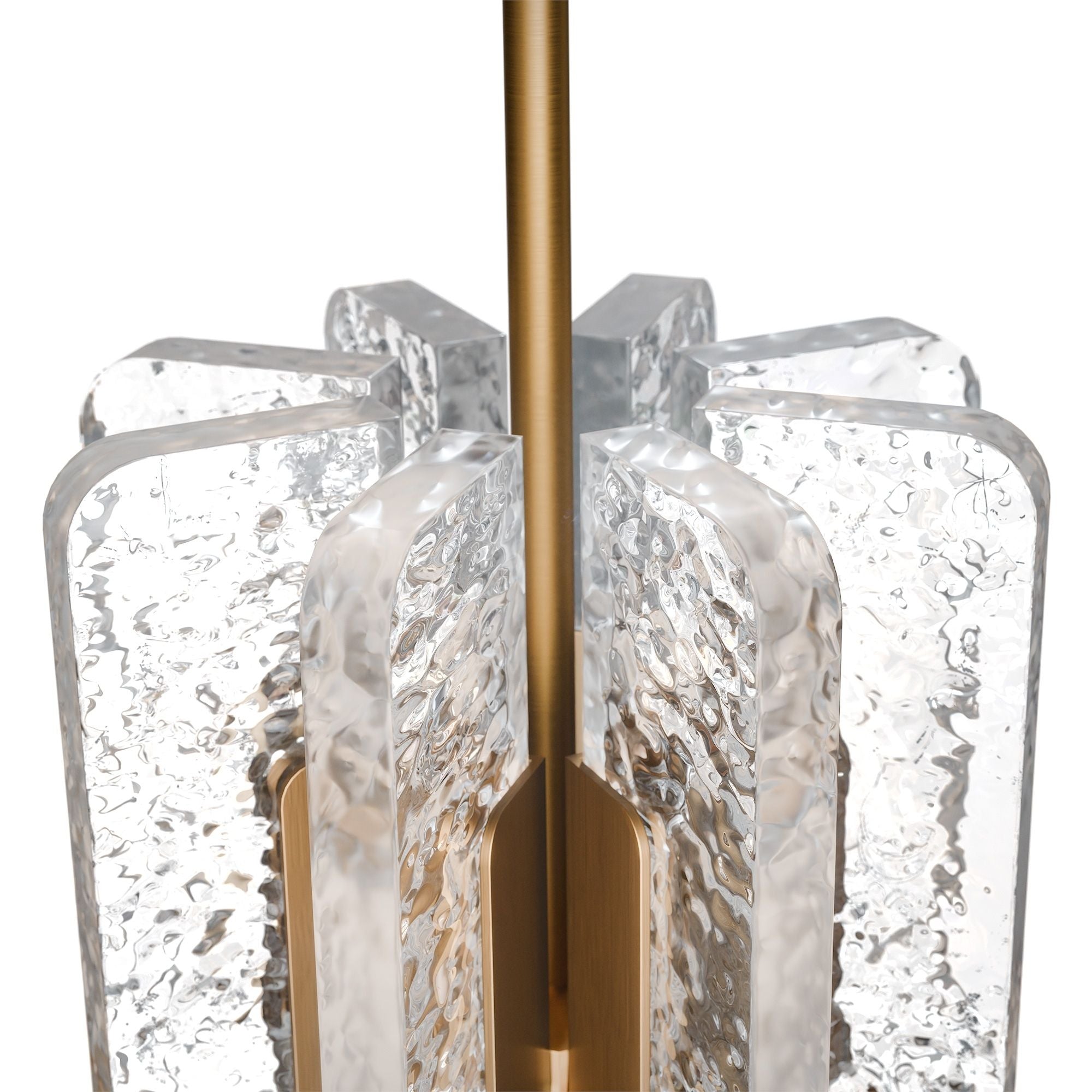 WAC Cartridge 14" LED Pendant, 4CCT, Aged Brass Finish